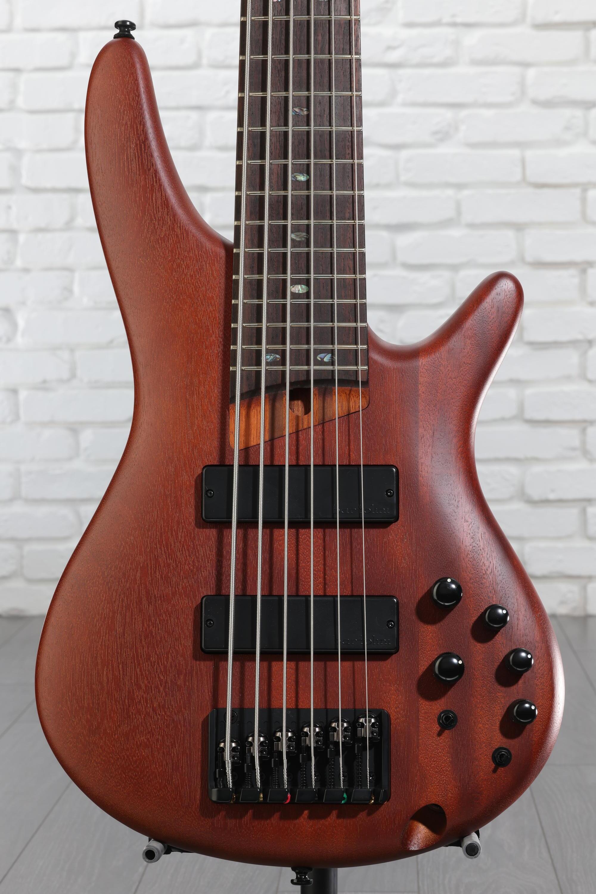 Ibanez SR506E Bass Guitar - Brown Mahogany | Sweetwater