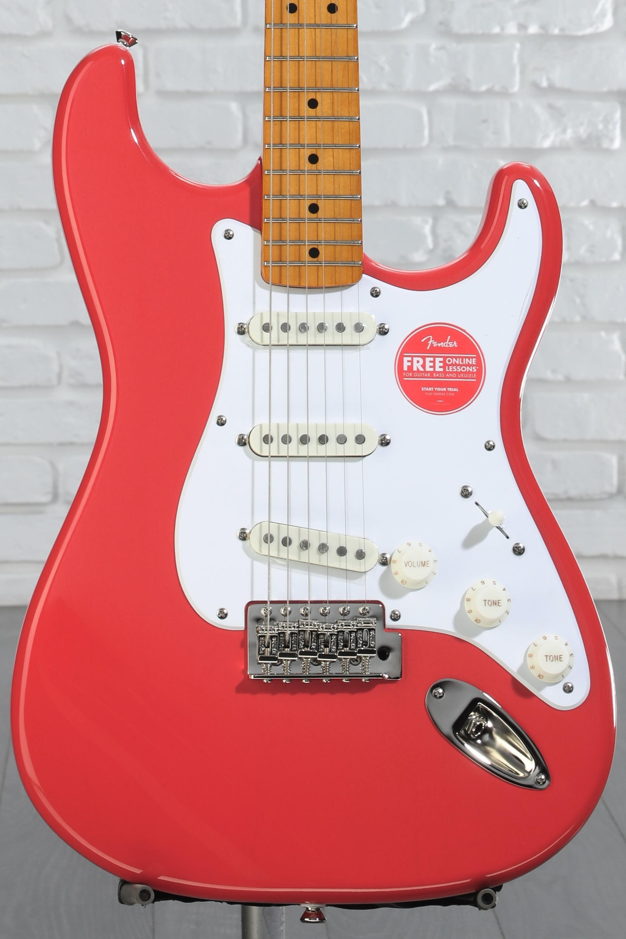 Squier Classic Vibe '50s Stratocaster - Fiesta Red | Sweetwater