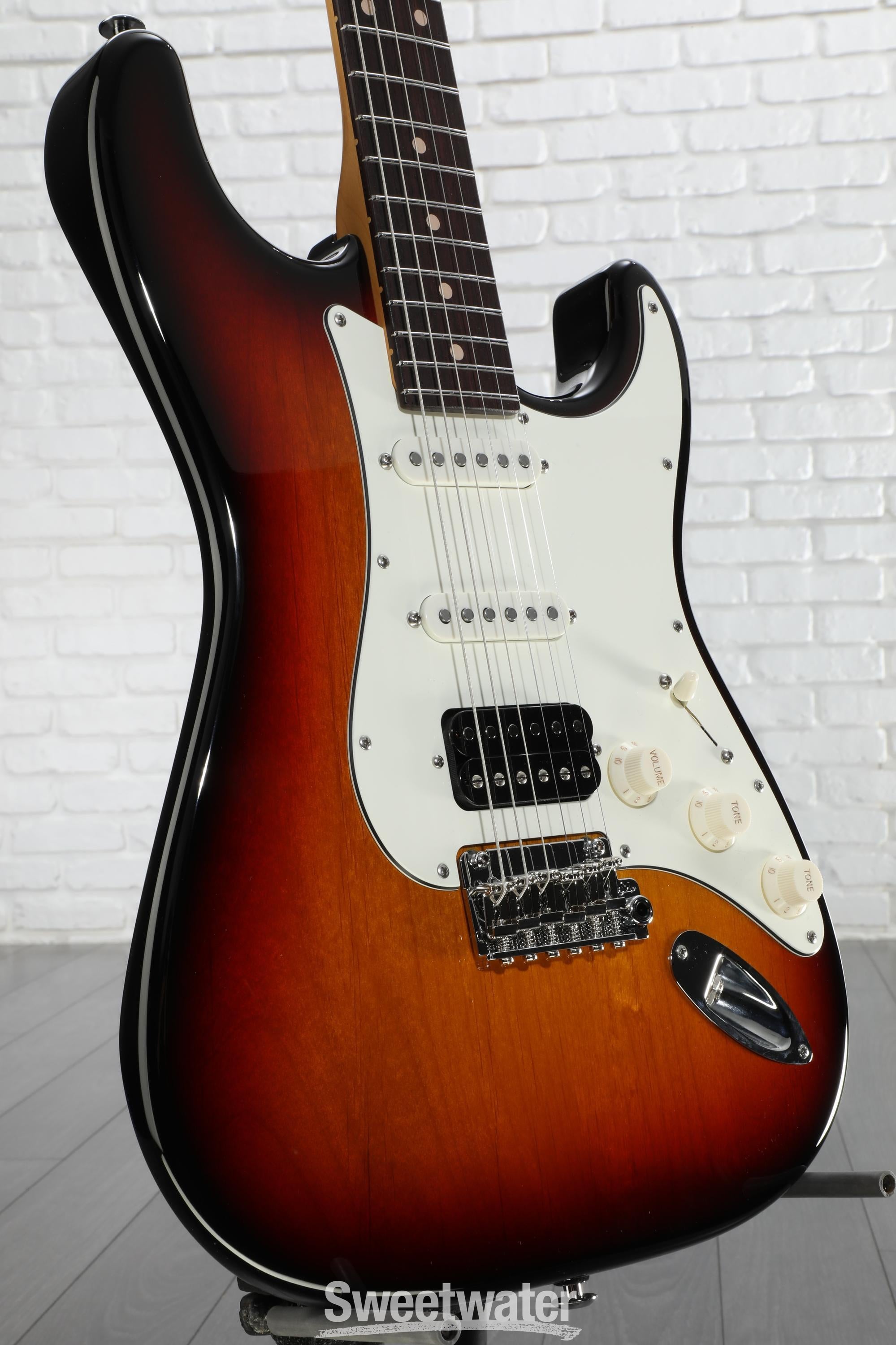 Suhr Classic S Electric Guitar - 3-tone Burst, HSS | Sweetwater