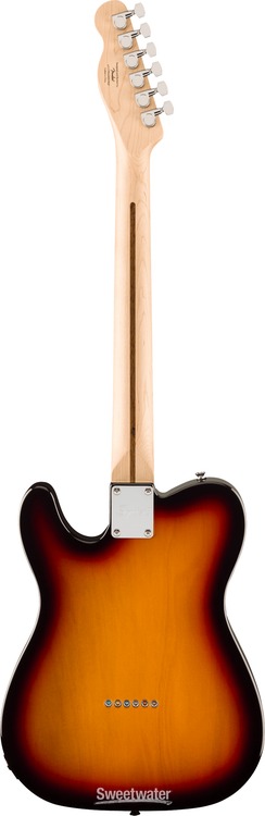 Squier Affinity Series Telecaster Thinline Electric Guitar - 3-color  Sunburst with Maple Fingerboard | Sweetwater