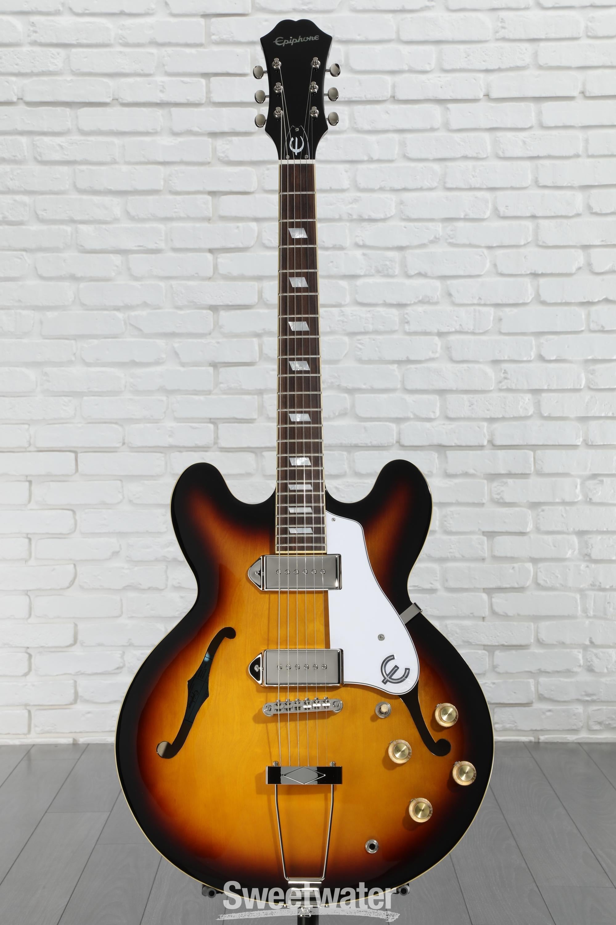ギター Epiphone Casino Vintage Sunburst Epiphone Casino Electric Guitar - Vintage Sunburst
