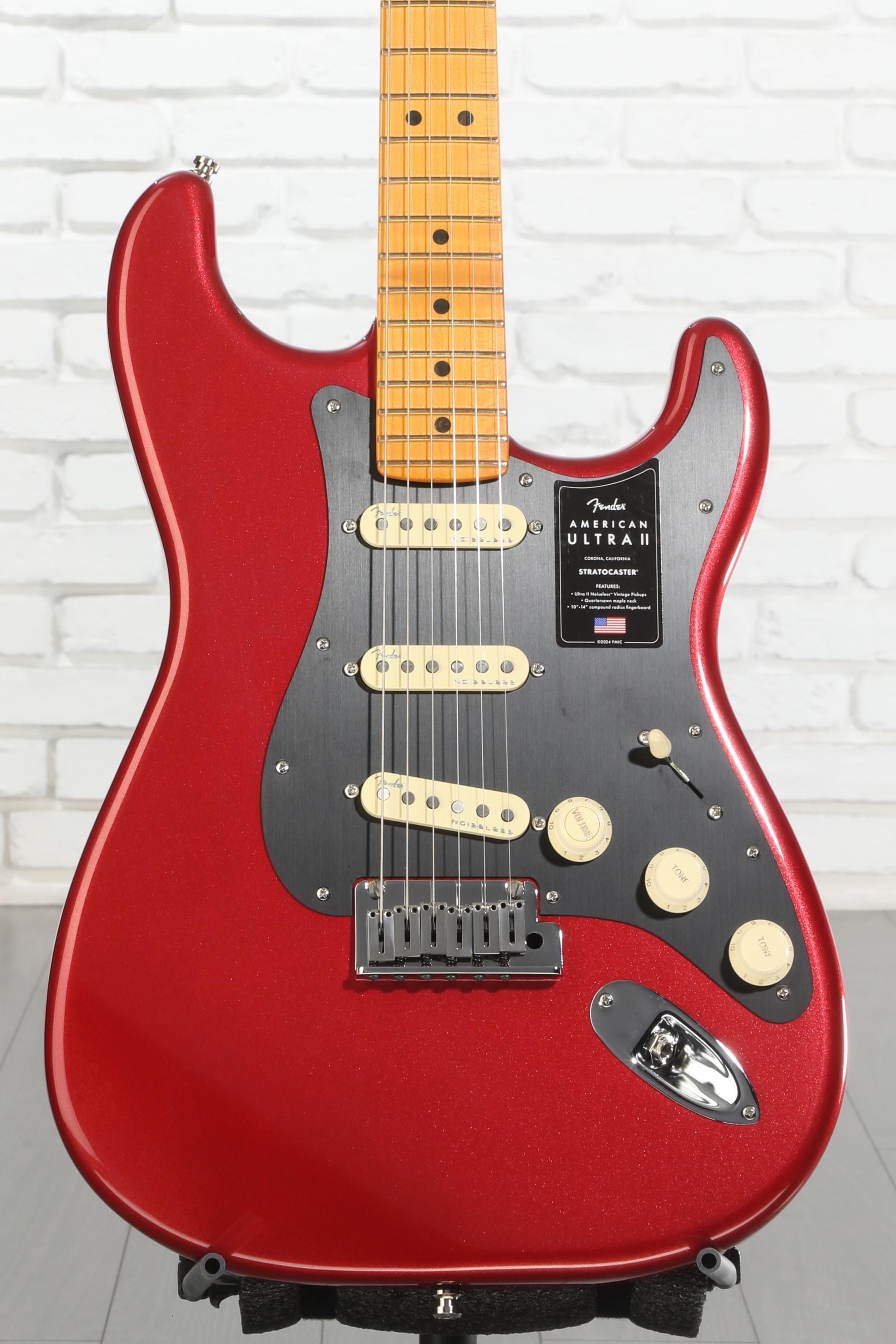 Fender American Ultra II Stratocaster Electric Guitar - Sinister