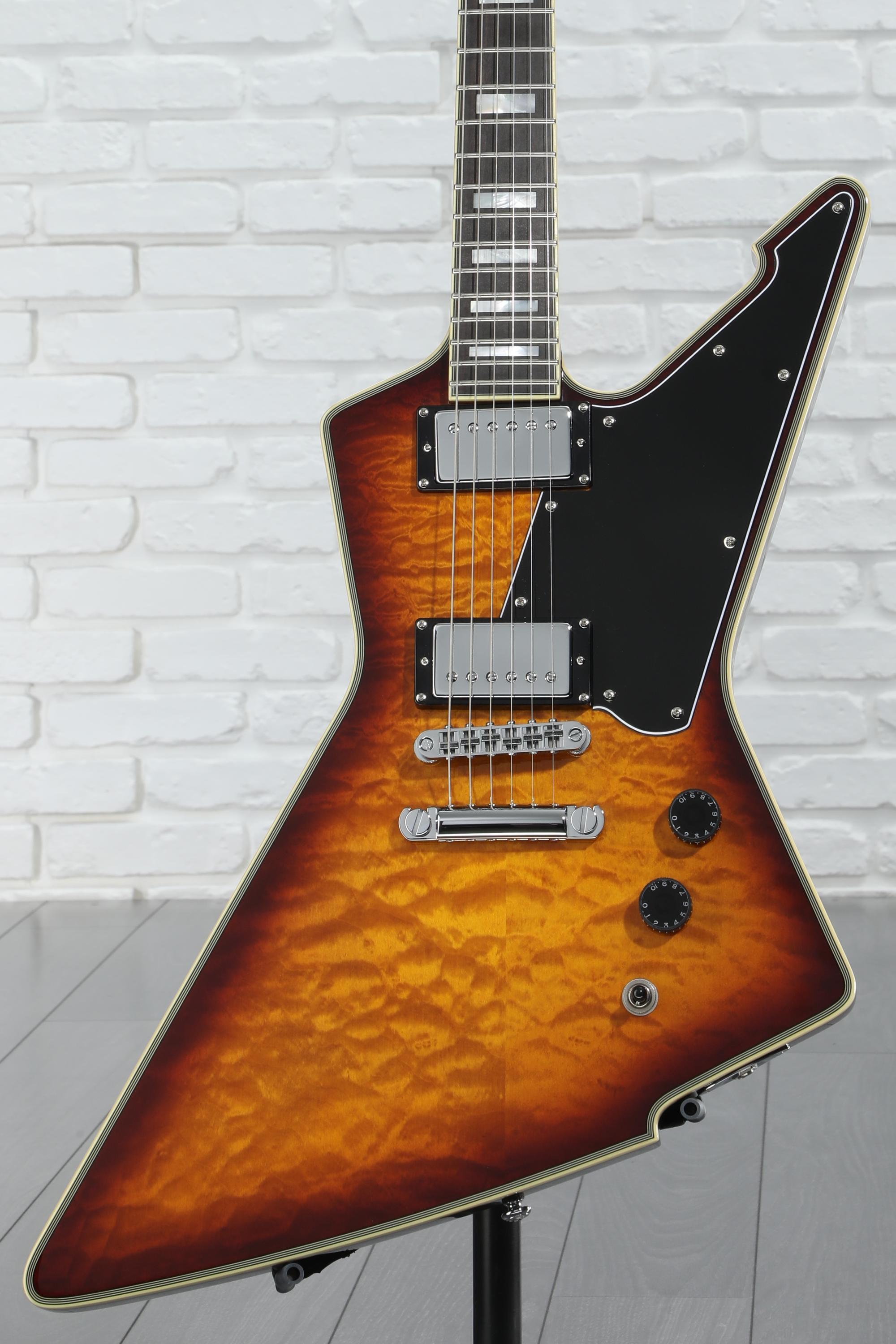 SCHECTER（シェクター） E-1 custom Schecter E-1 Custom, Vintage Sunburst, Quilted Maple Top