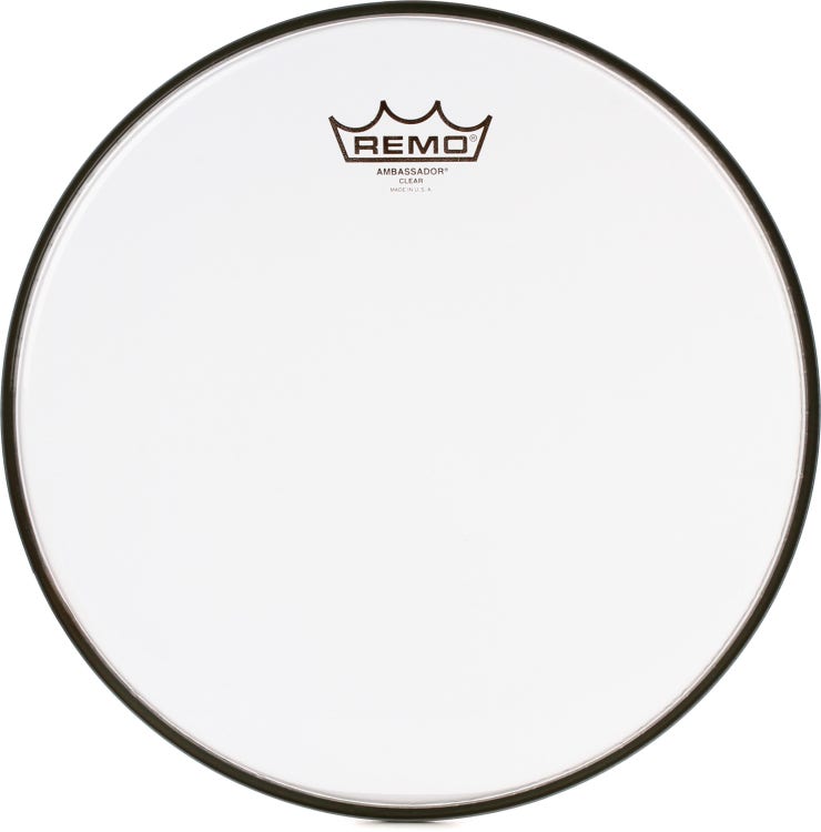 Remo Ambassador Clear Drumhead - 12 inches