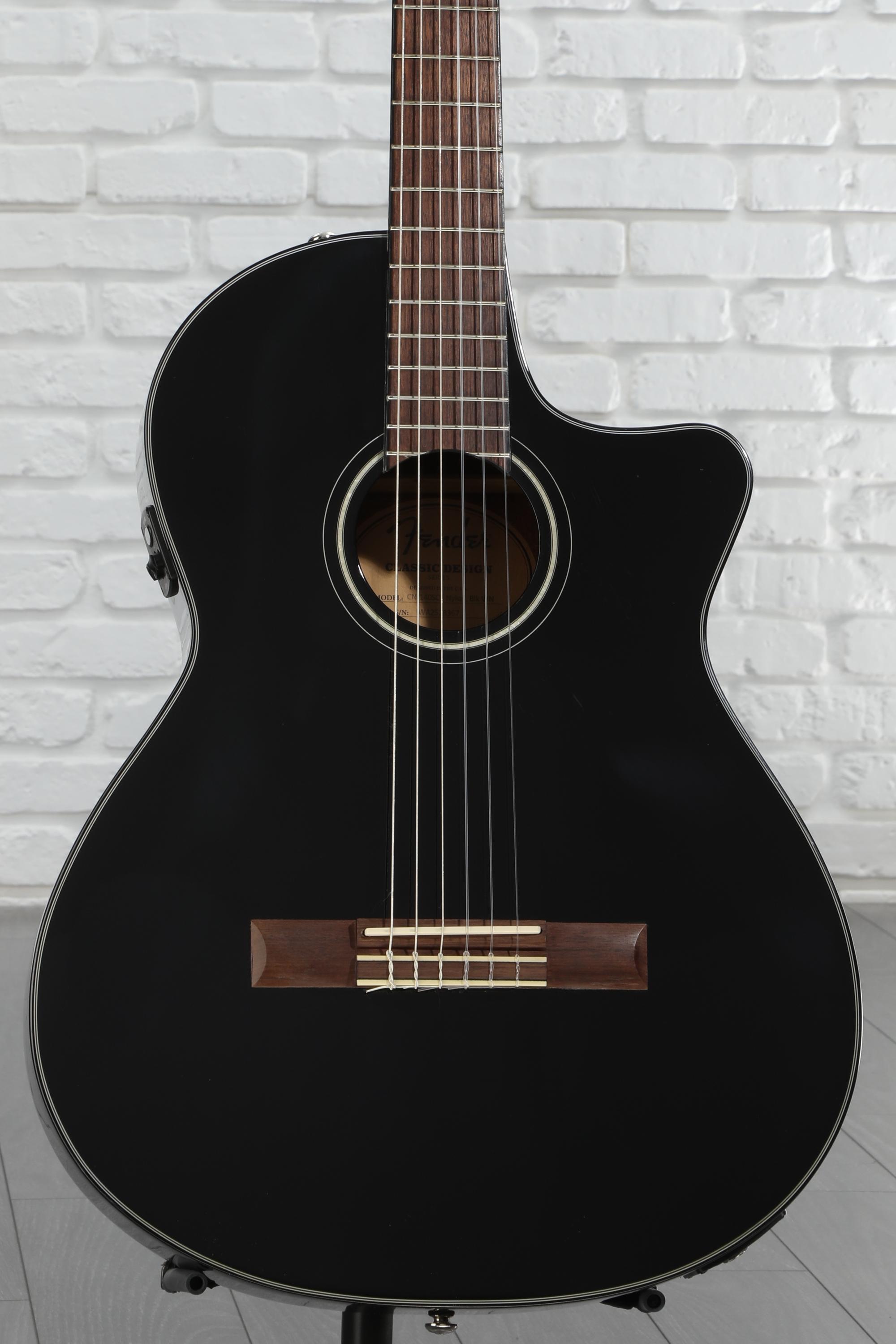 Fender CN-140SCE Natural ナイロン　エレガット Fender CN-140SCE Nylon Thinline Natural エレガットギター