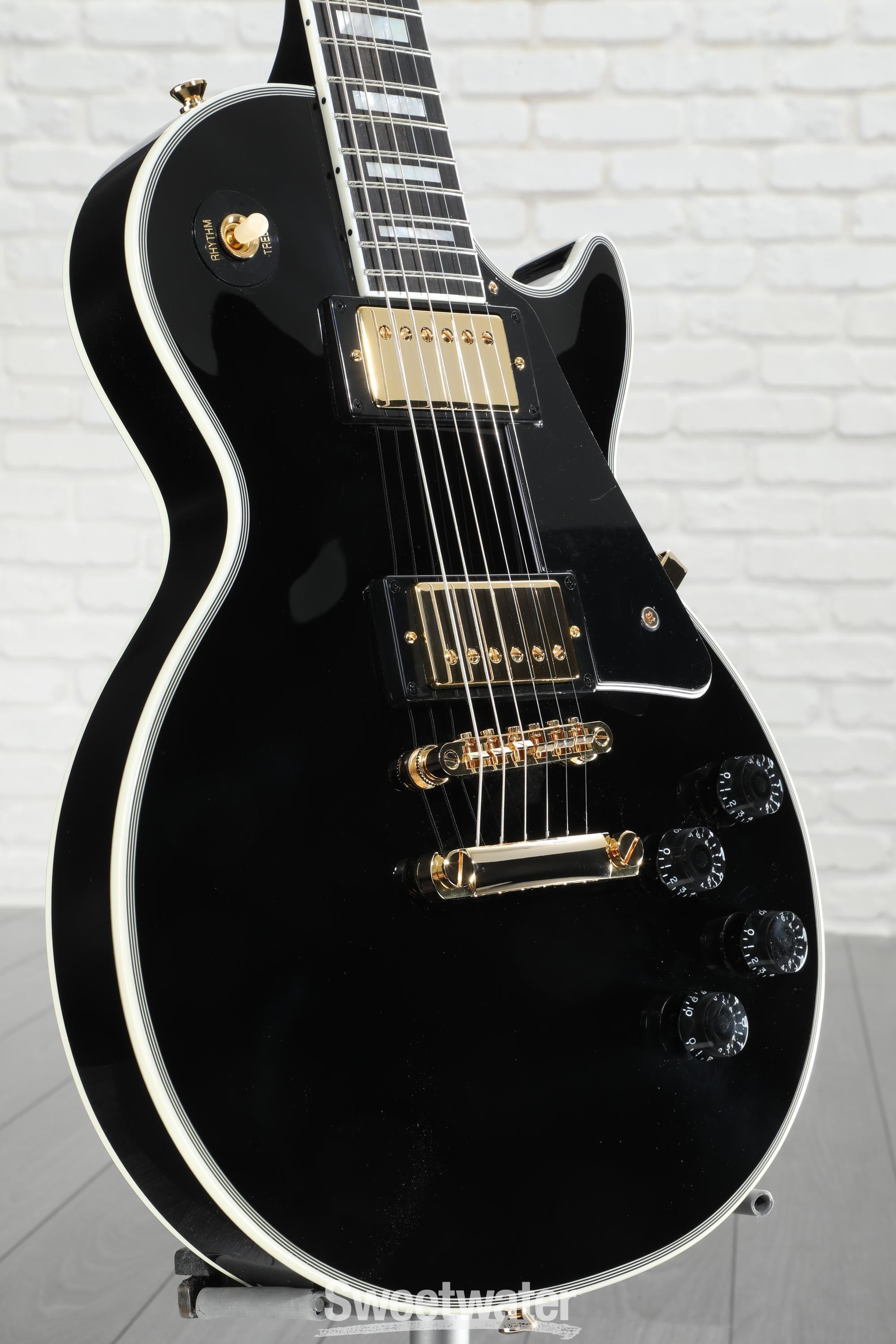 Epiphone Les Paul Custom Electric Guitar - Ebony