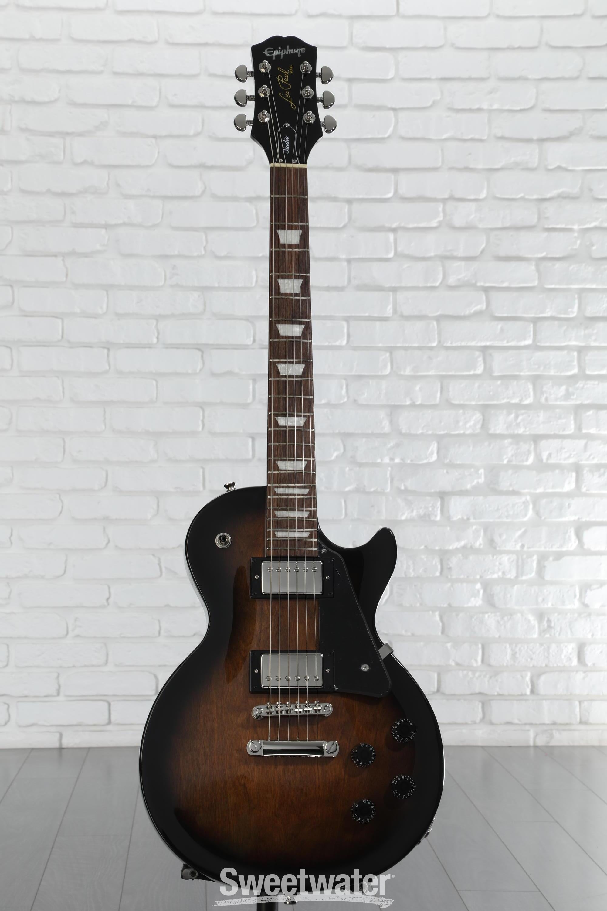 Epiphone Les Paul Studio Electric Guitar - Smokehouse Burst