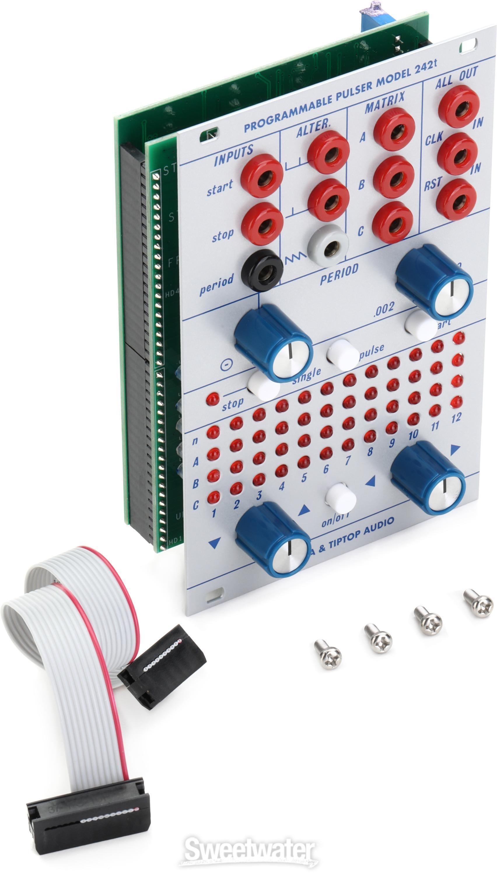 鍵盤楽器 Buchla & Tiptop Audio Model 242t Modular Tiptop Audio Buchla 242t Programmable Pulser Eurorack Module