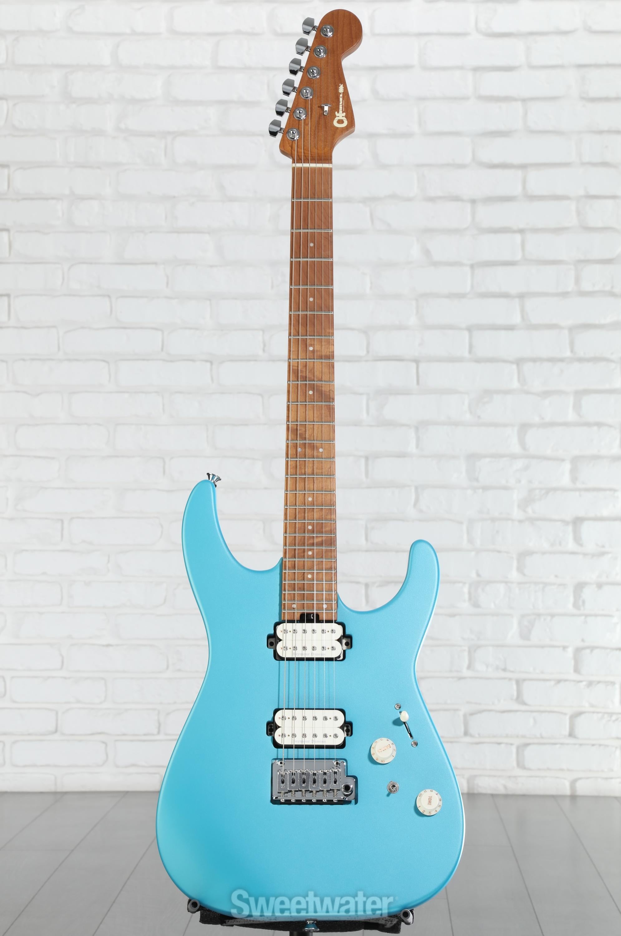 Charvel Pro-Mod DK24 HH 2PT Electric Guitar - Matte Blue Frost