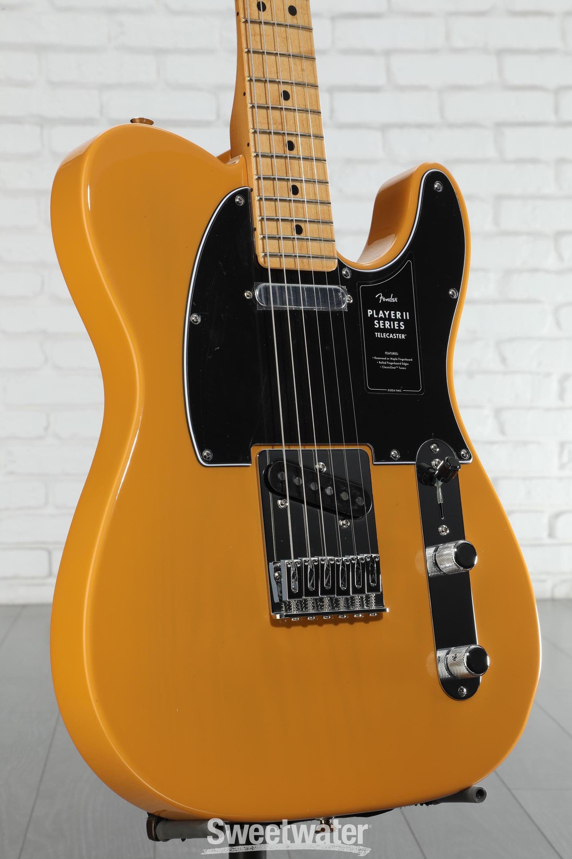 ギター Fender Player II Telecaster Butterscotch Fender Player II Telecaster, Maple Fingerboard