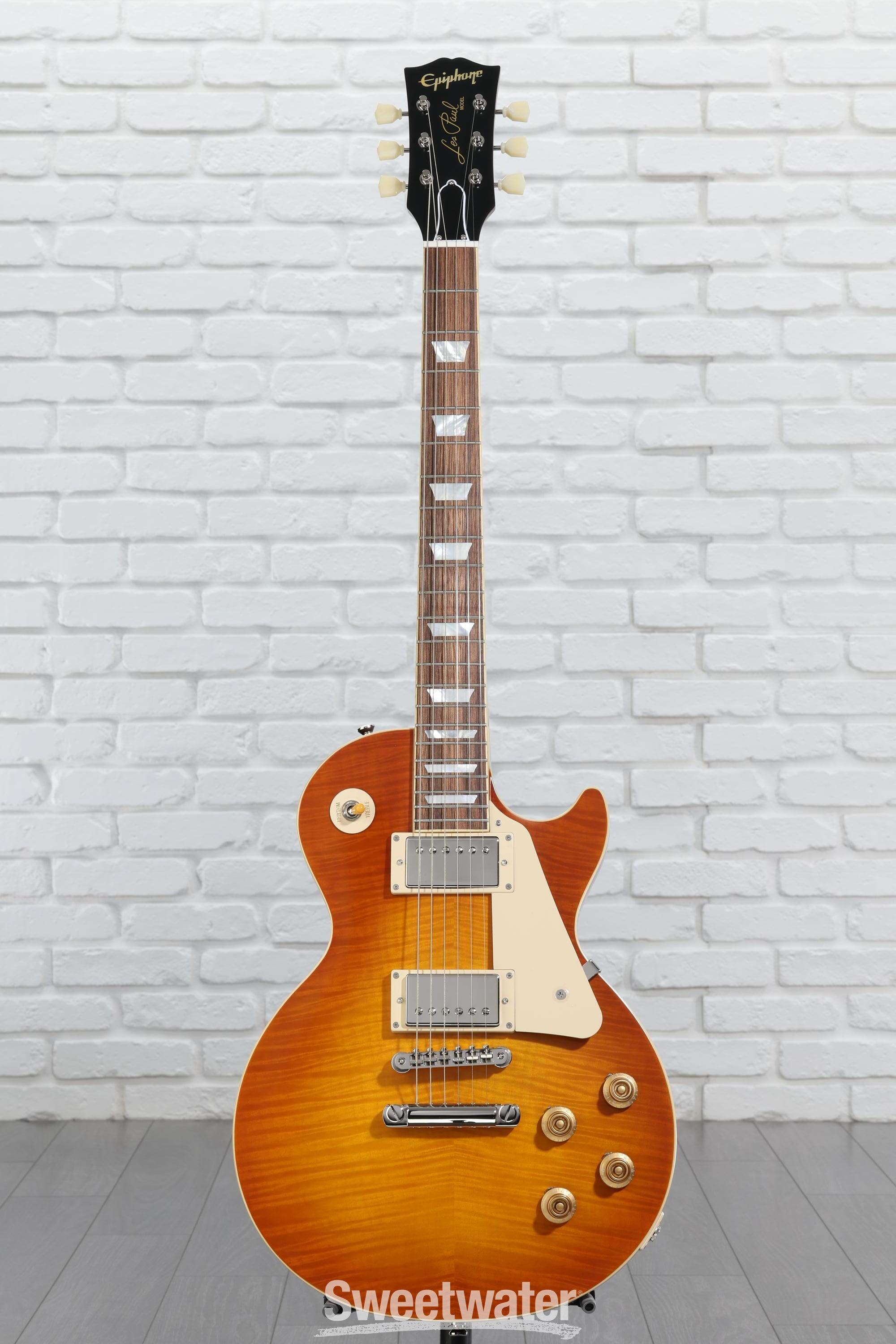 Epiphone Gibson Custom 1959 Les Paul Epiphone 1959 Les Paul Standard Electric Guitar - Iced Tea
