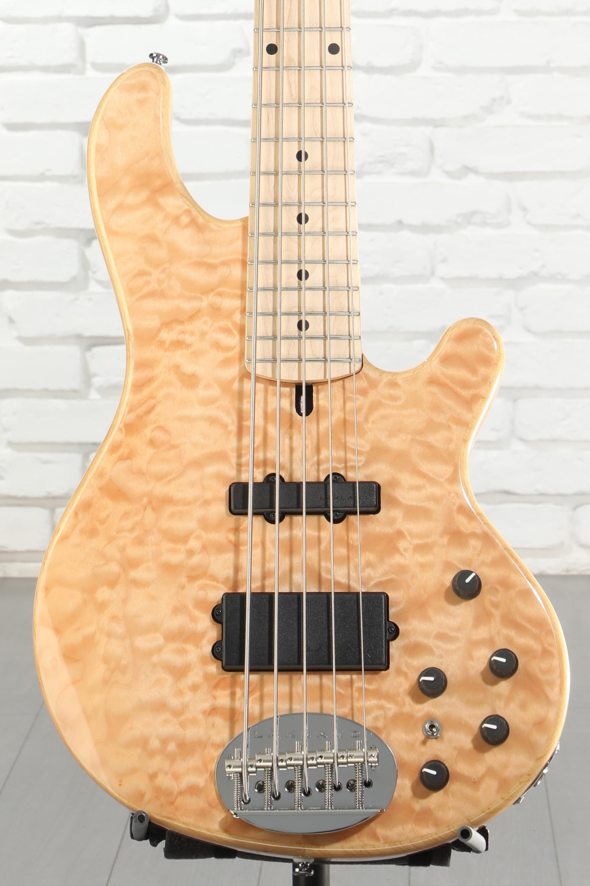 Lakland Skyline 55-02 Deluxe 5-string Bass Guitar - Natural with