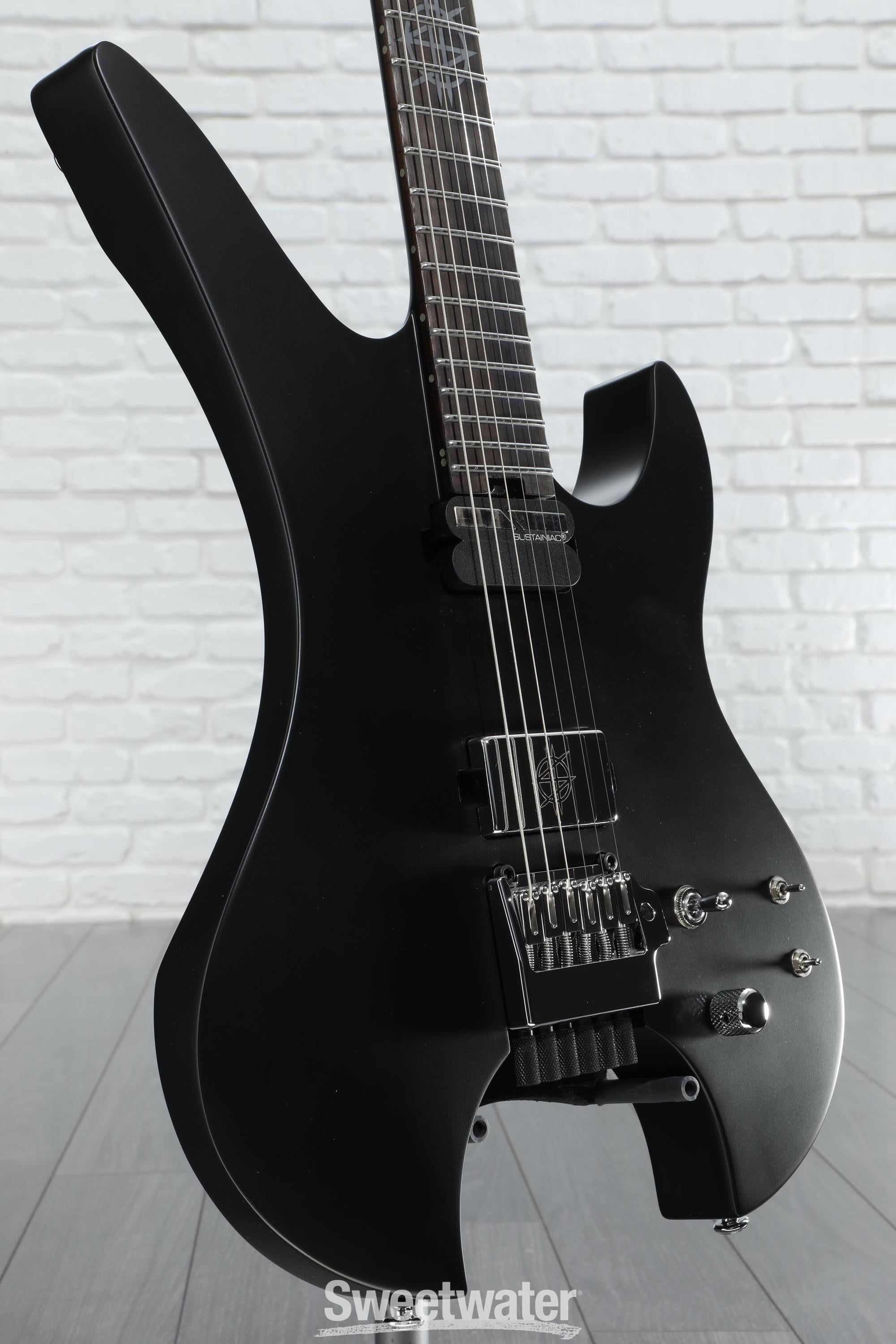 Schecter Synyster Gates Custom-6 TR-S Signature Headless Electric Guitar - Black