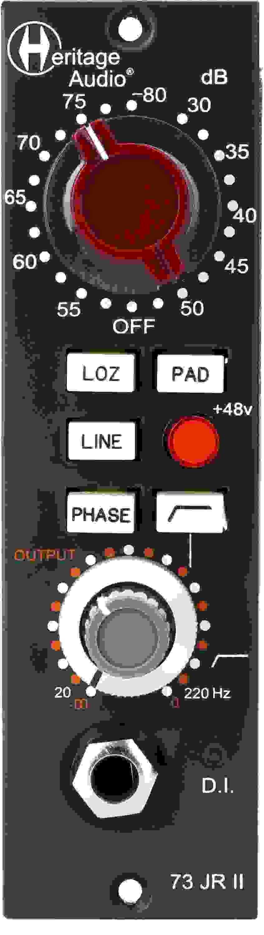 Heritage Audio HA73jr2 500 Series Microphone Preamp