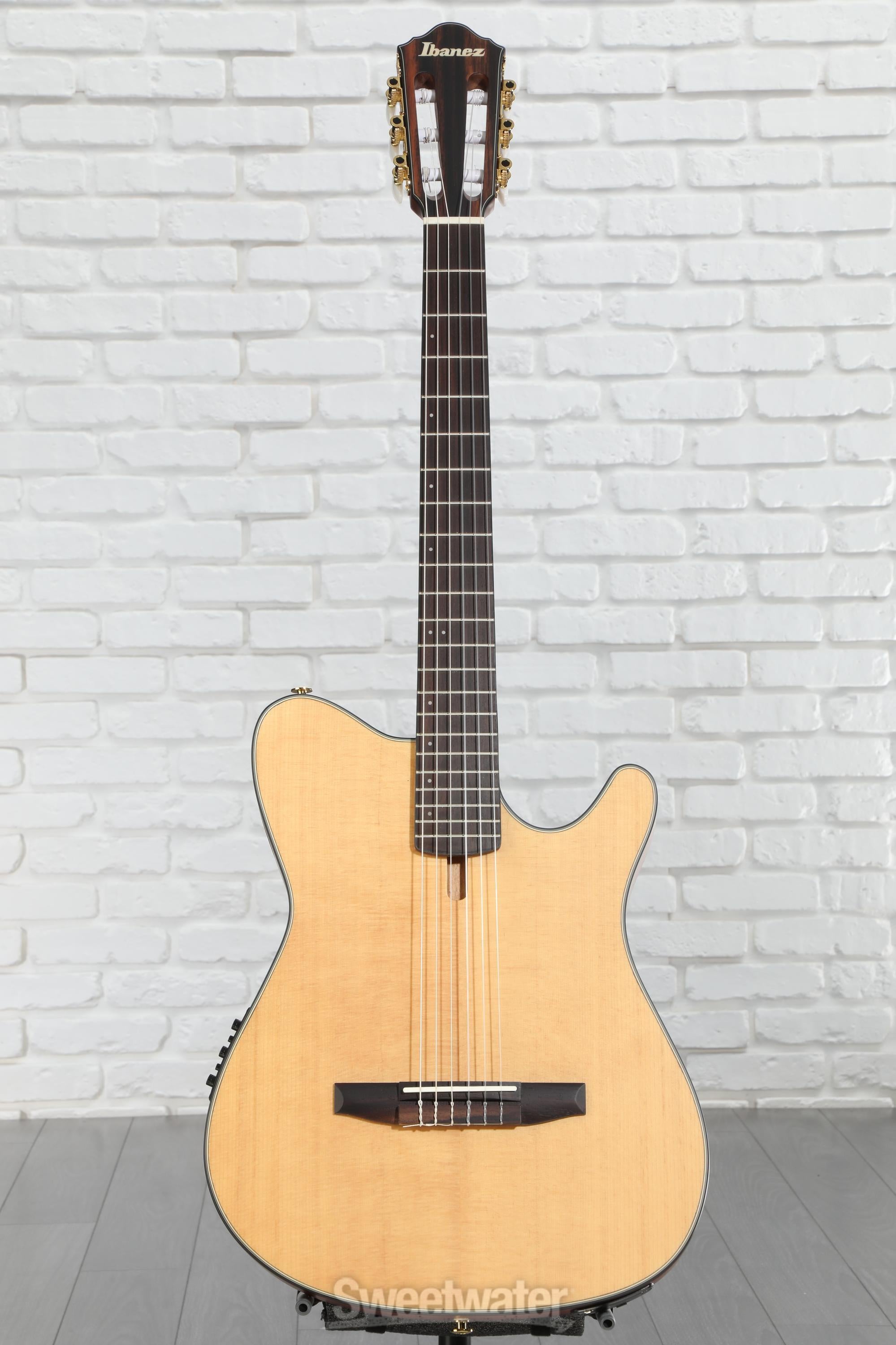 Ibanez FRH10N Thinline Nylon Acoustic-electric Guitar - Natural