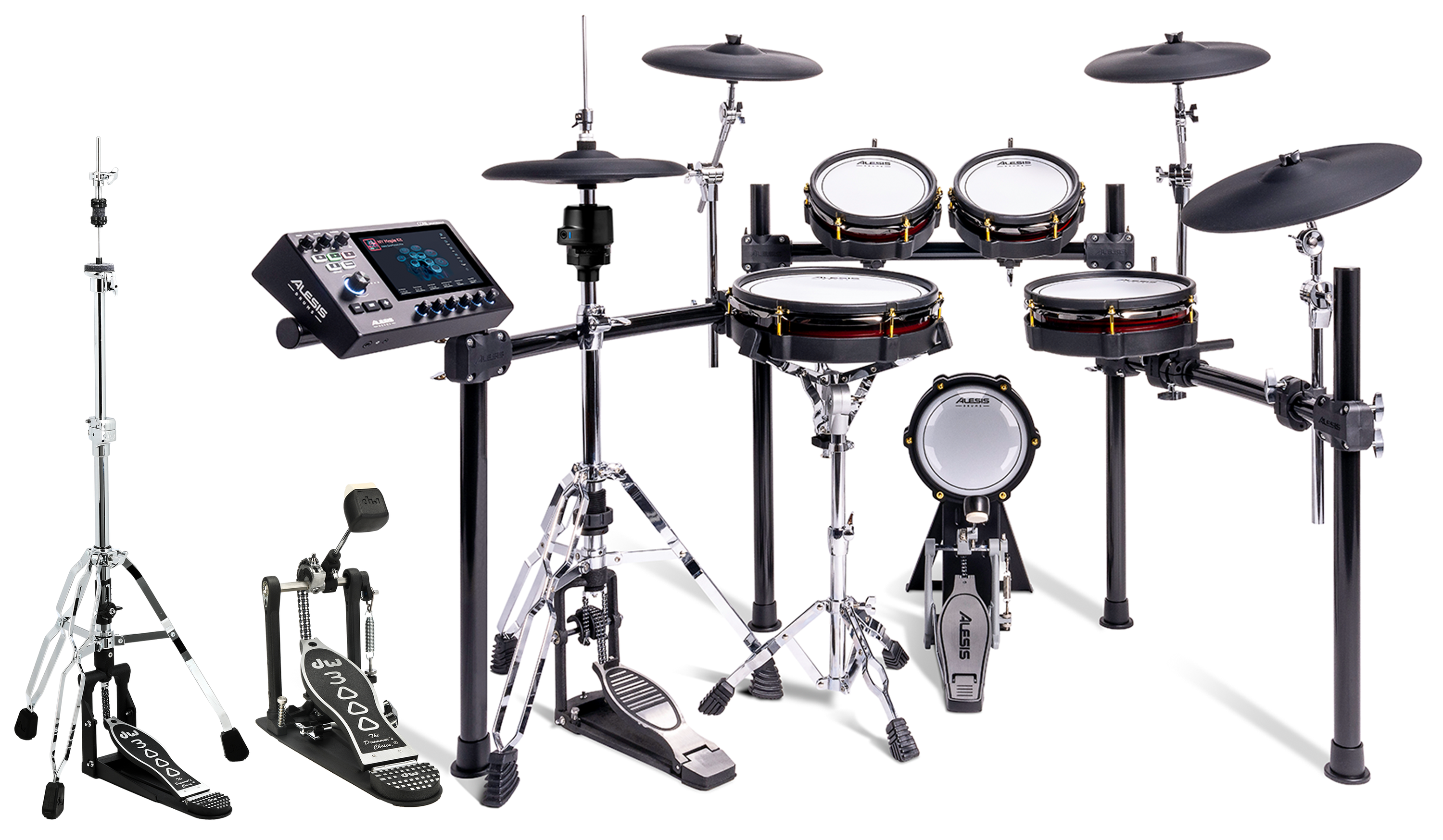 Alesis Strata Core Electronic Drum Set with DW Hi-hat Stand