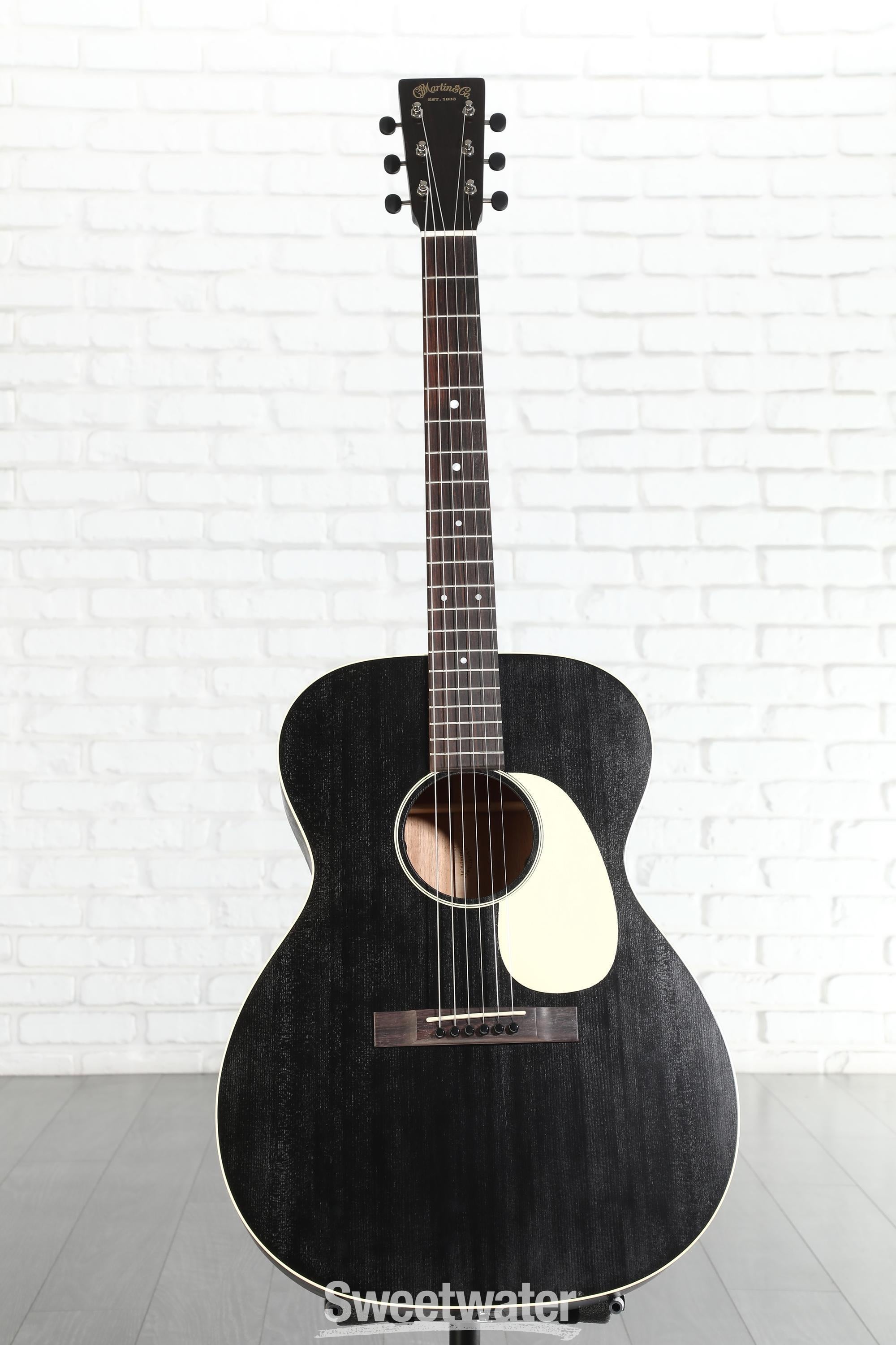 Martin 000-17E Acoustic-electric Guitar - Black Smoke | Sweetwater