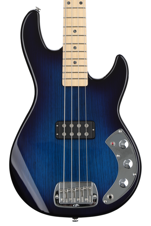 G&L　L1000 ブルーバースト G&L CLF Research L-1000 Bass Guitar - Blueburst | Sweetwater