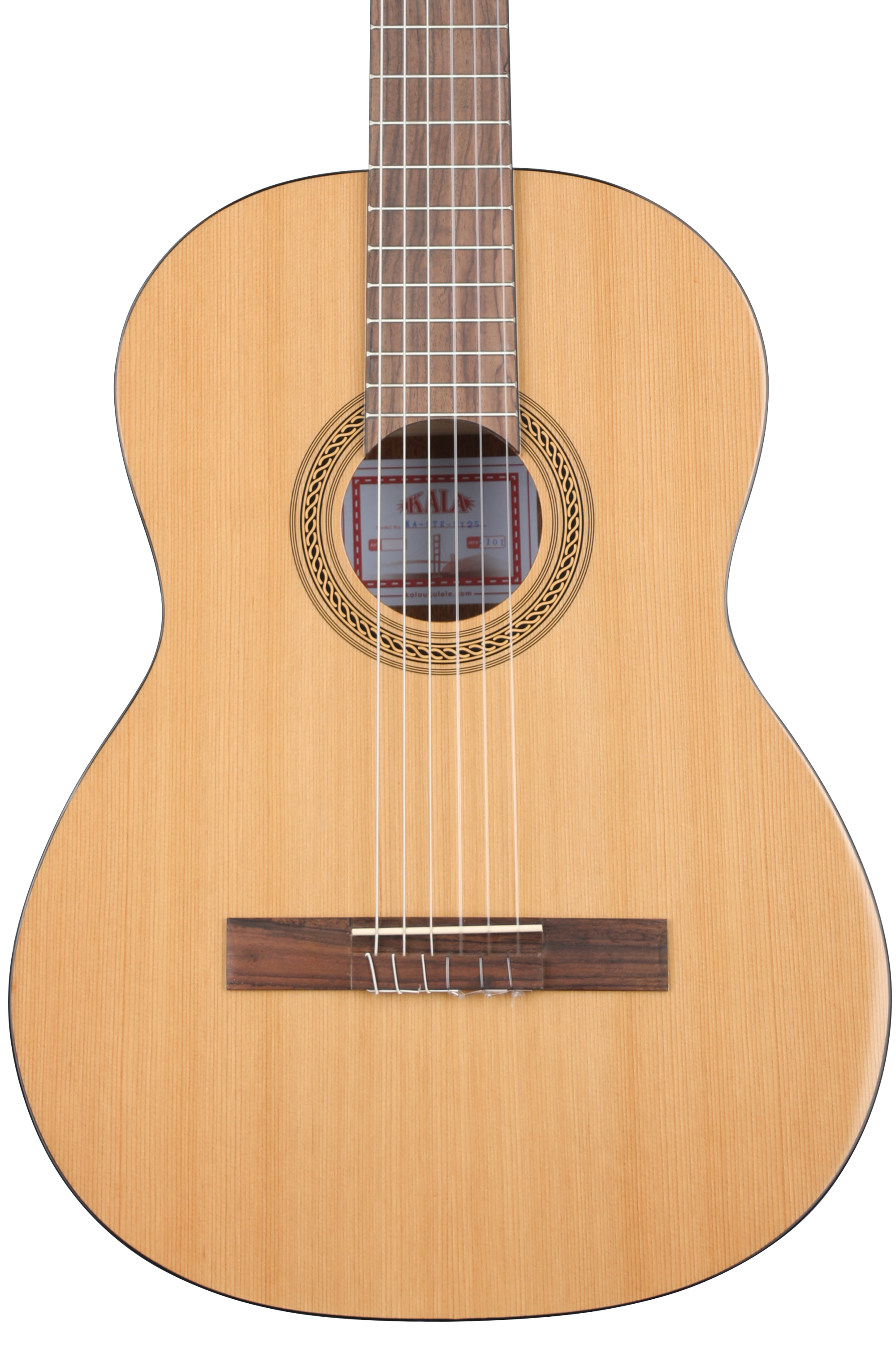 Cedar Top Mahogany Nylon String 3/4 Size Classical Guitar – Kala Brand  Music Co.™