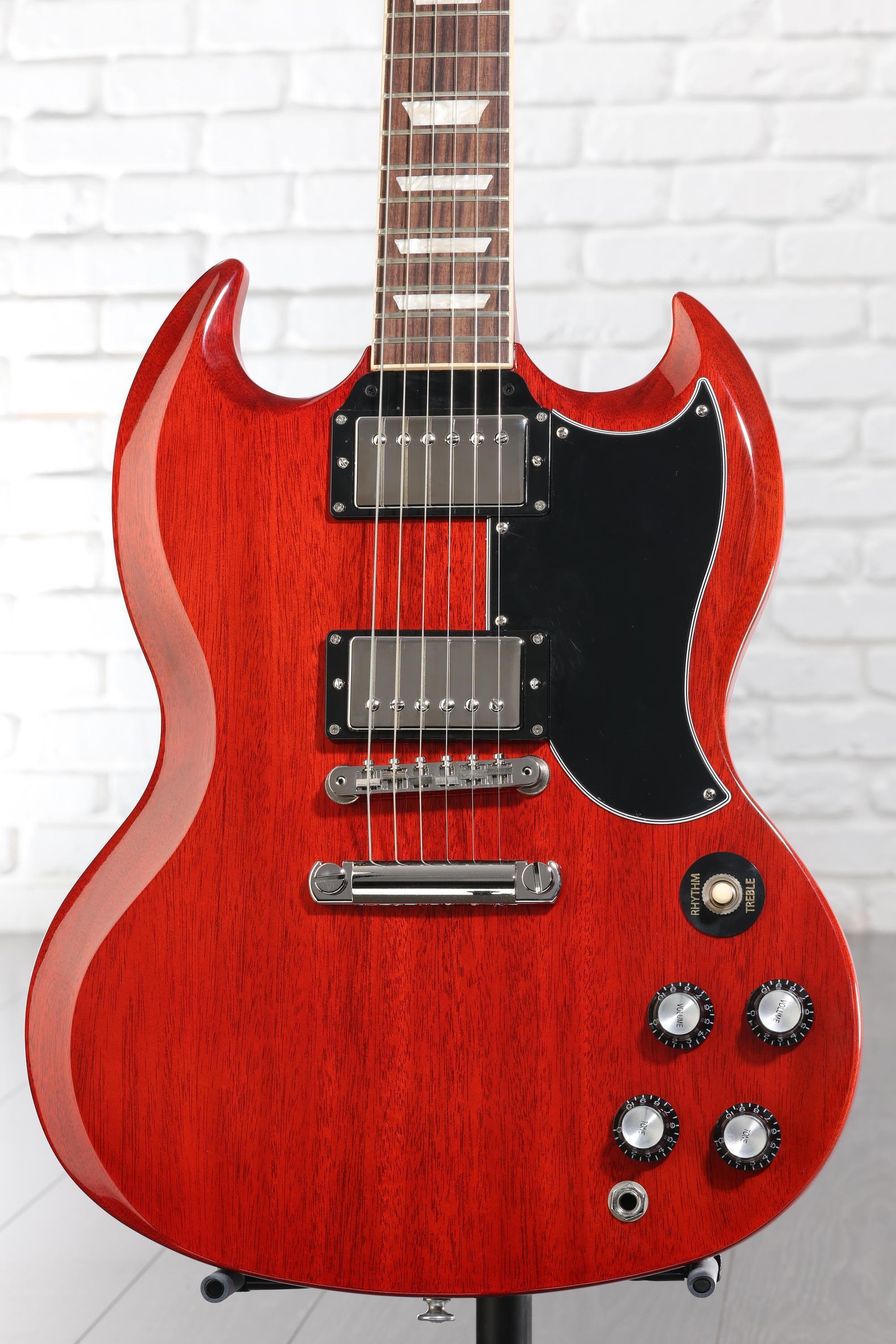 【ねば】gibson SG standard 61 Gibson SG Standard '61 Electric Guitar - Vintage Cherry | Sweetwater