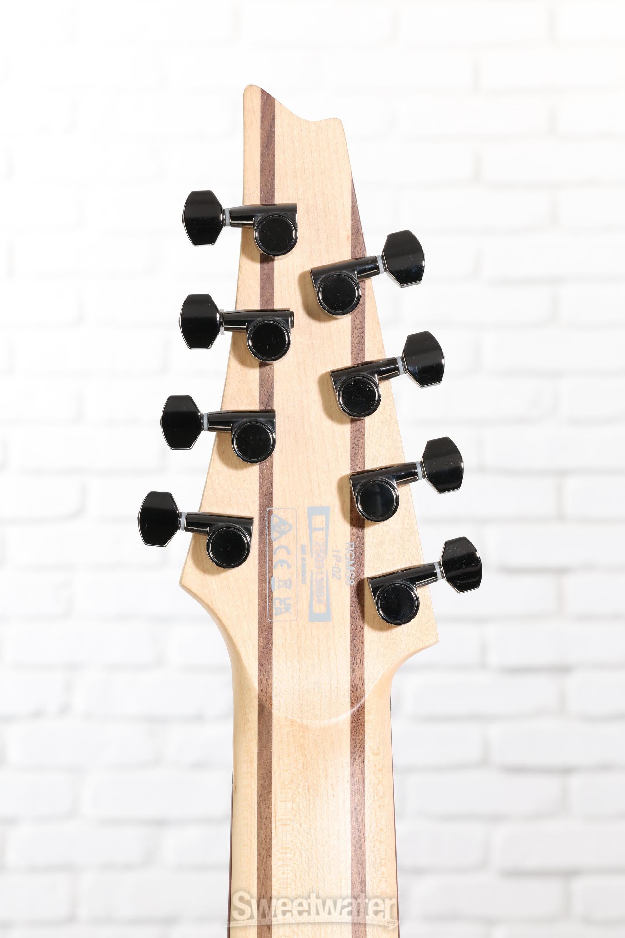 Ibanez rgms8/bk 8弦ギター Ibanez RGMS8-BK Multiscale – United States