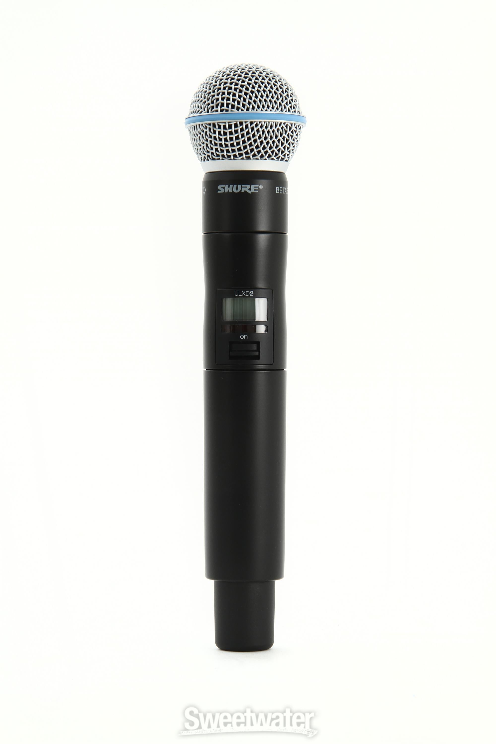 Shure ULXD24/B58 Handheld Wireless System Reviews | Sweetwater