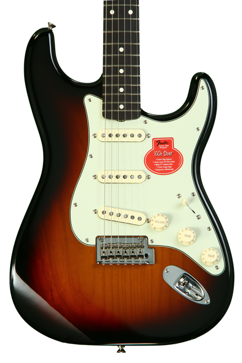 Fender Classic Player 60s Stratocaster 3 Color Sunburst with Rosewood Fingerboard