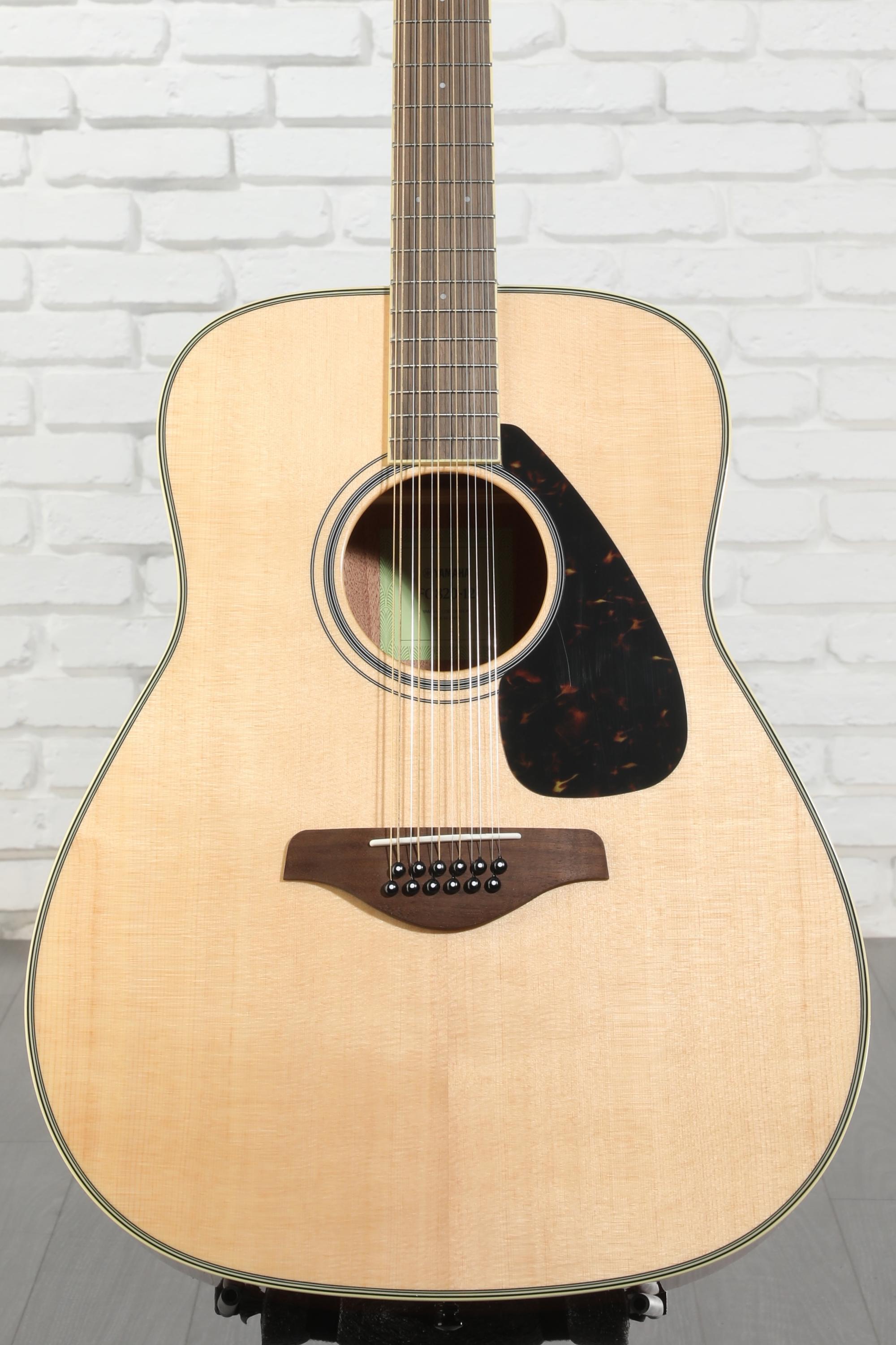 Yamaha FG820-12 12-string Acoustic Guitar - Natural | Sweetwater
