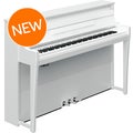 Photo of Yamaha AvantGrand NU1XA Digital Upright Piano - Polished White