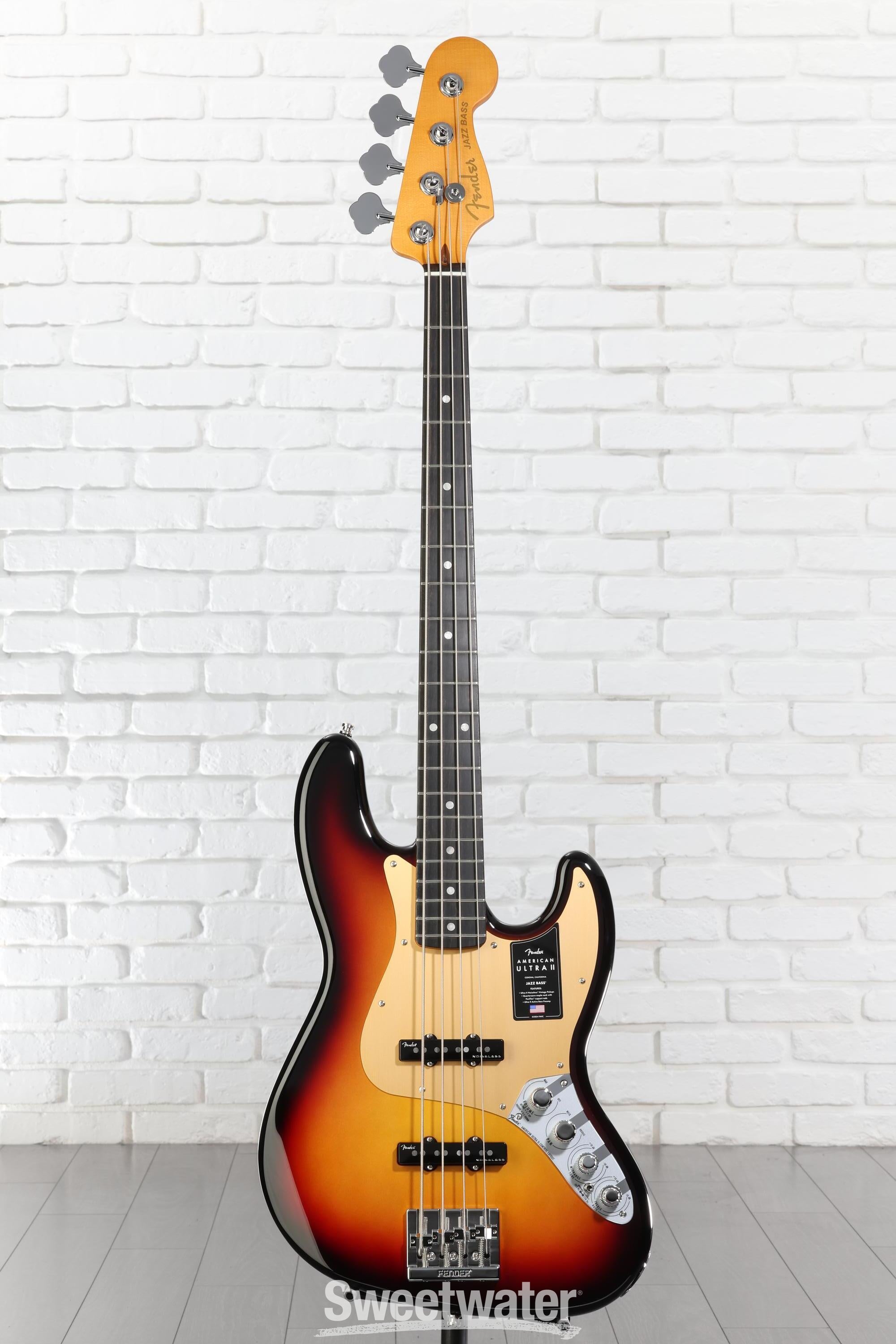 フェンダー USA Ultra Jazz Bass Ultraburst 難あり Fender American Ultra II Jazz Bass - Ultraburst, Ebony Fingerboard
