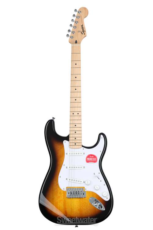 Squier Sonic Stratocaster Electric Guitar - 2-color Sunburst Squier Sonic Stratocaster Electric Guitar - 2-color Sunburst