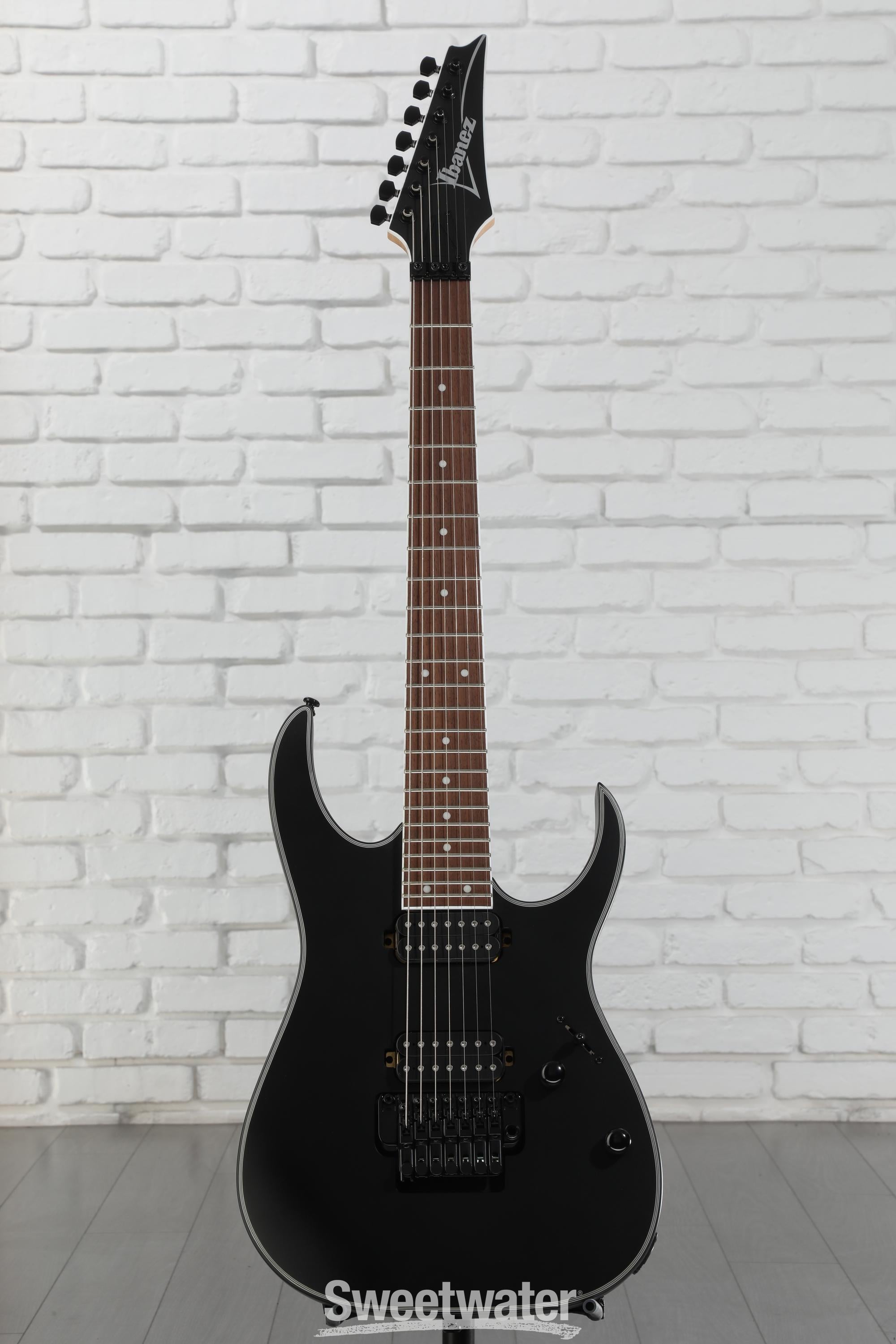 Ibanez RG7420EX 7-string Electric Guitar - Black Flat
