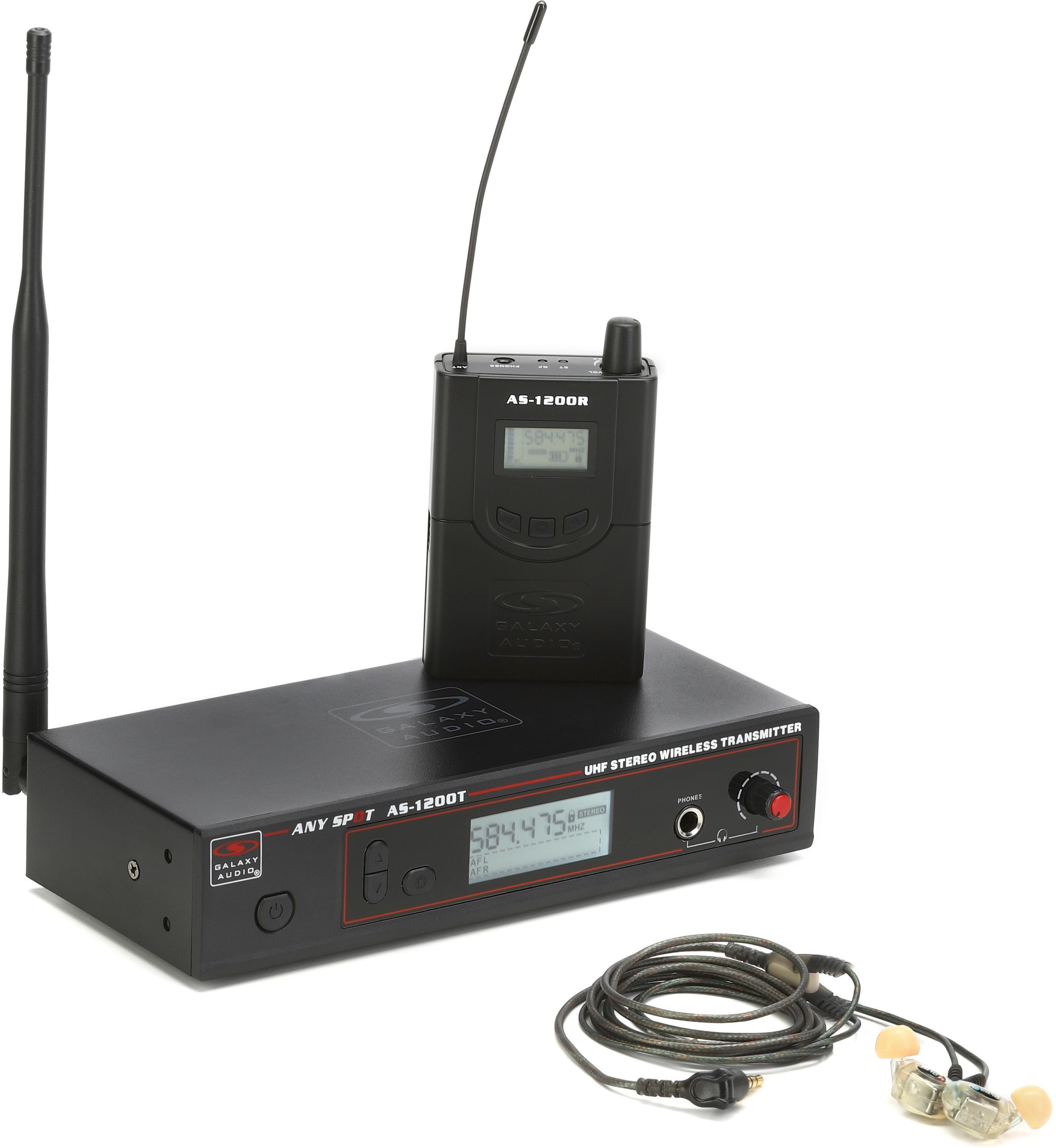 Photo of Galaxy Audio AS-1210D Wireless In-ear Personal Monitor System - D Band