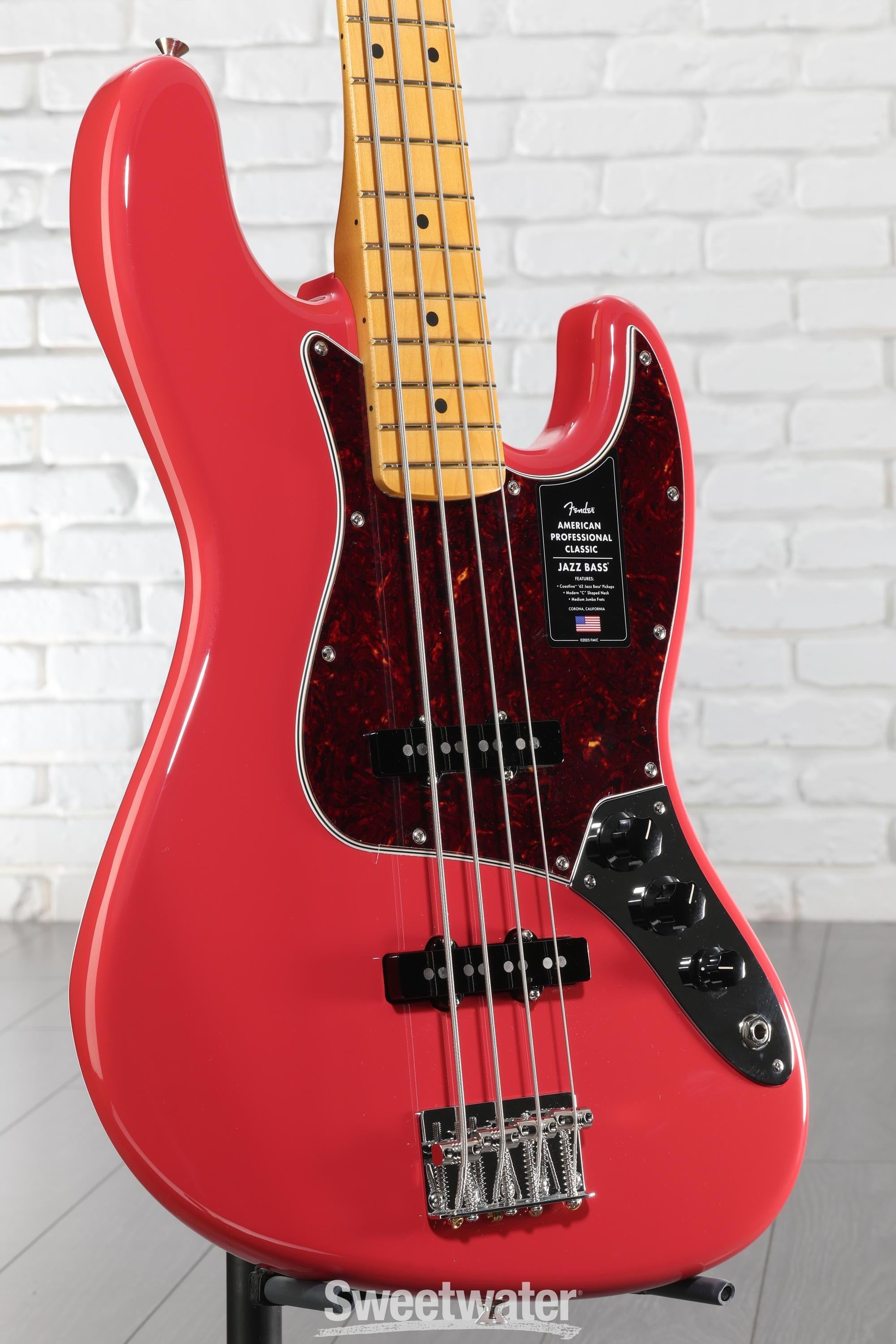 Fender Jazz Bass エレキベース レッド Oシリアル FENDER JAPAN JAZZ BASS Oシリアル ジャズベース - メルカリ