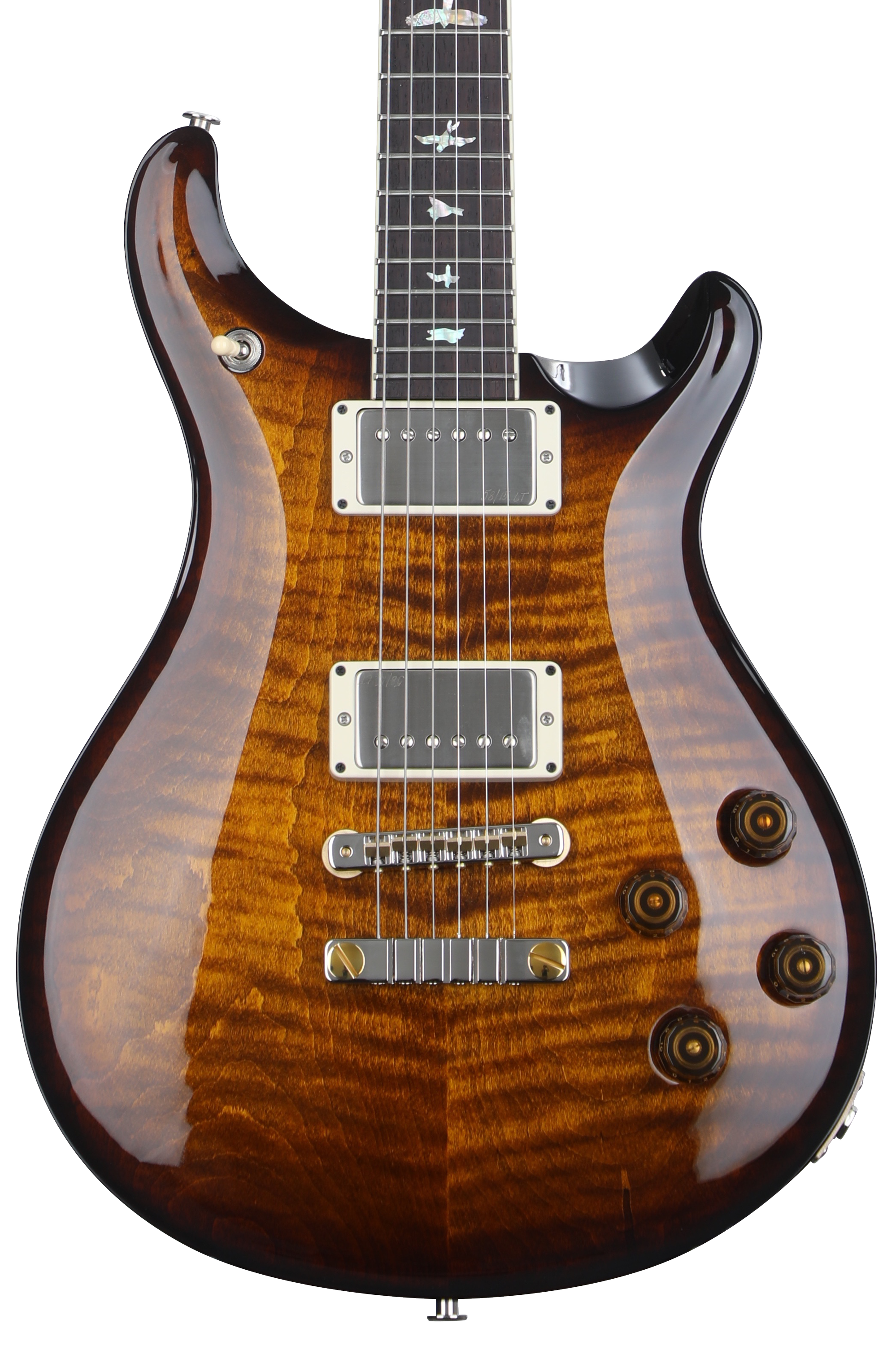 PRS McCarty 594 Electric Guitar - Black Gold Burst | Sweetwater