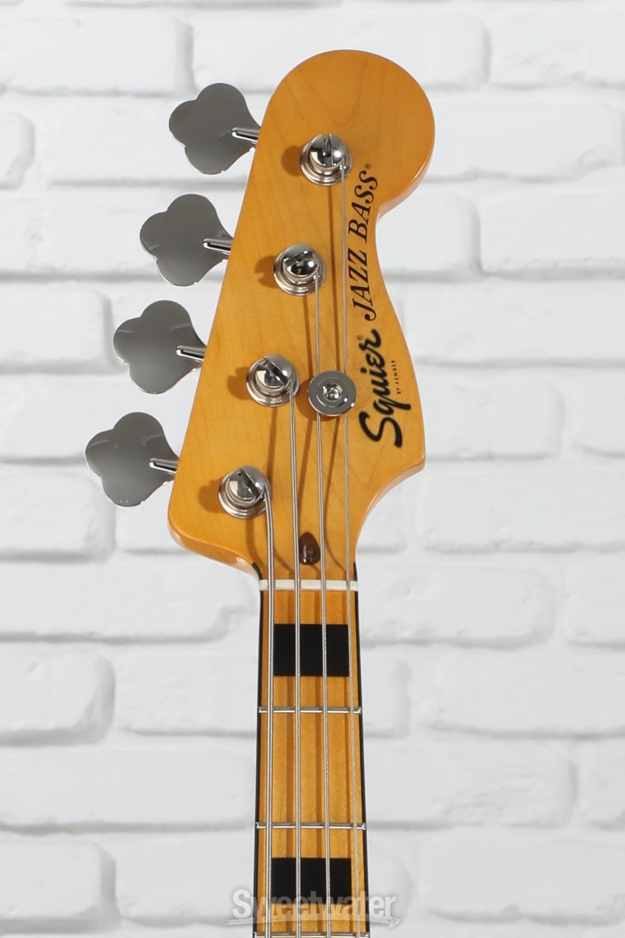 Squier Classic Vibe '70s Jazz Bass - Black | Sweetwater