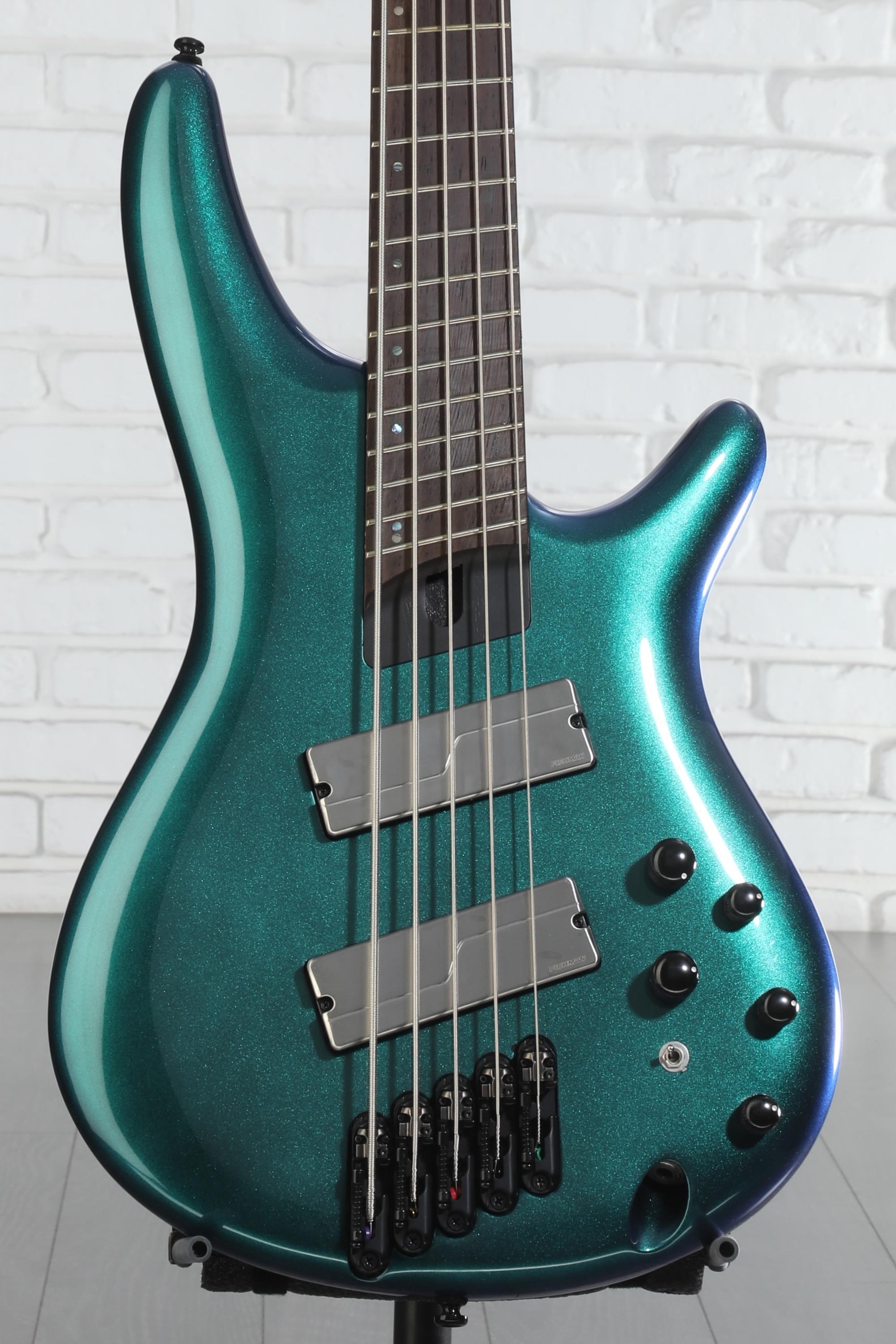 ベース Ibanez Work Shop Series SRMS725-BCM 5st Ibanez SR Workshop Series SRMS725 5-String Electric Bass Guitar