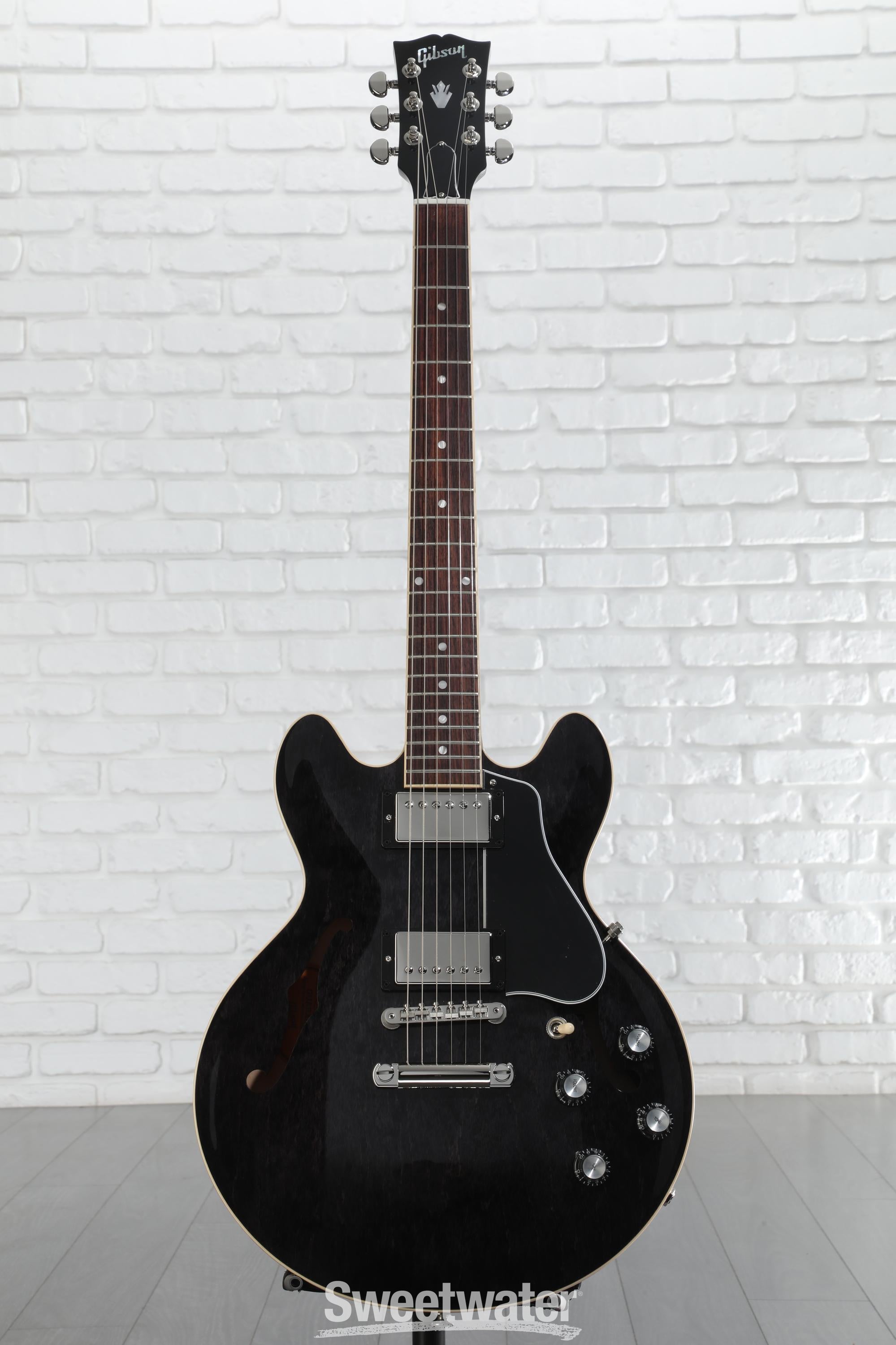 Gibson ES-339 Semi-hollowbody Electric Guitar - Trans Ebony