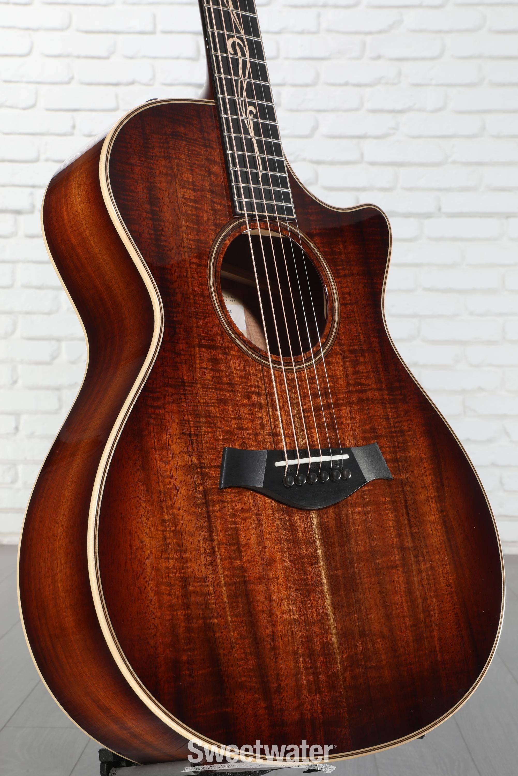Taylor K22ce V-Class Acoustic-electric Guitar - Shaded Edgeburst