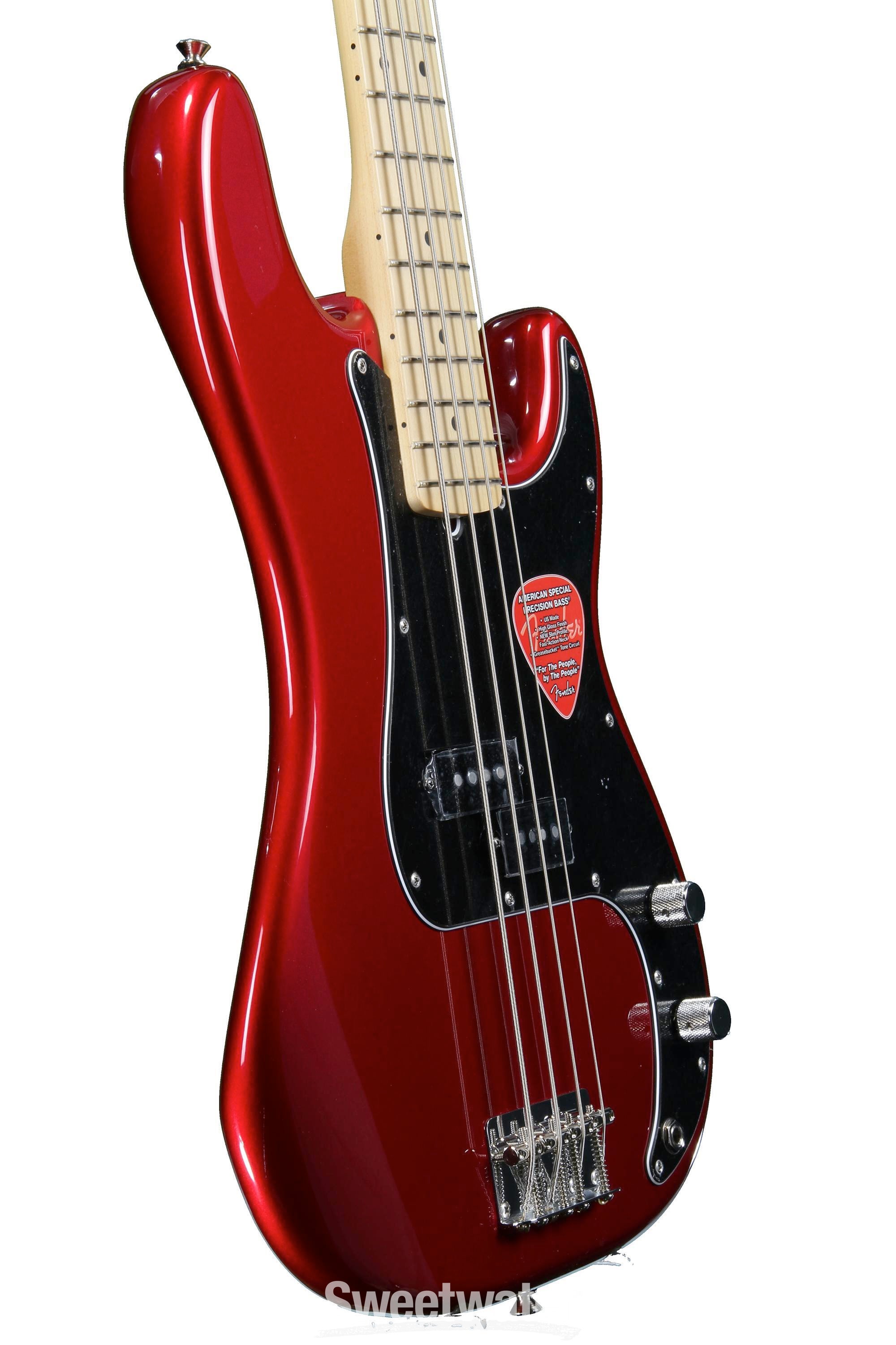 Fender American Special Precision Bass - Candy Apple Red