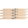 Photo of Promark Hickory Drumsticks - 5A - Wood Tip - 4-pack