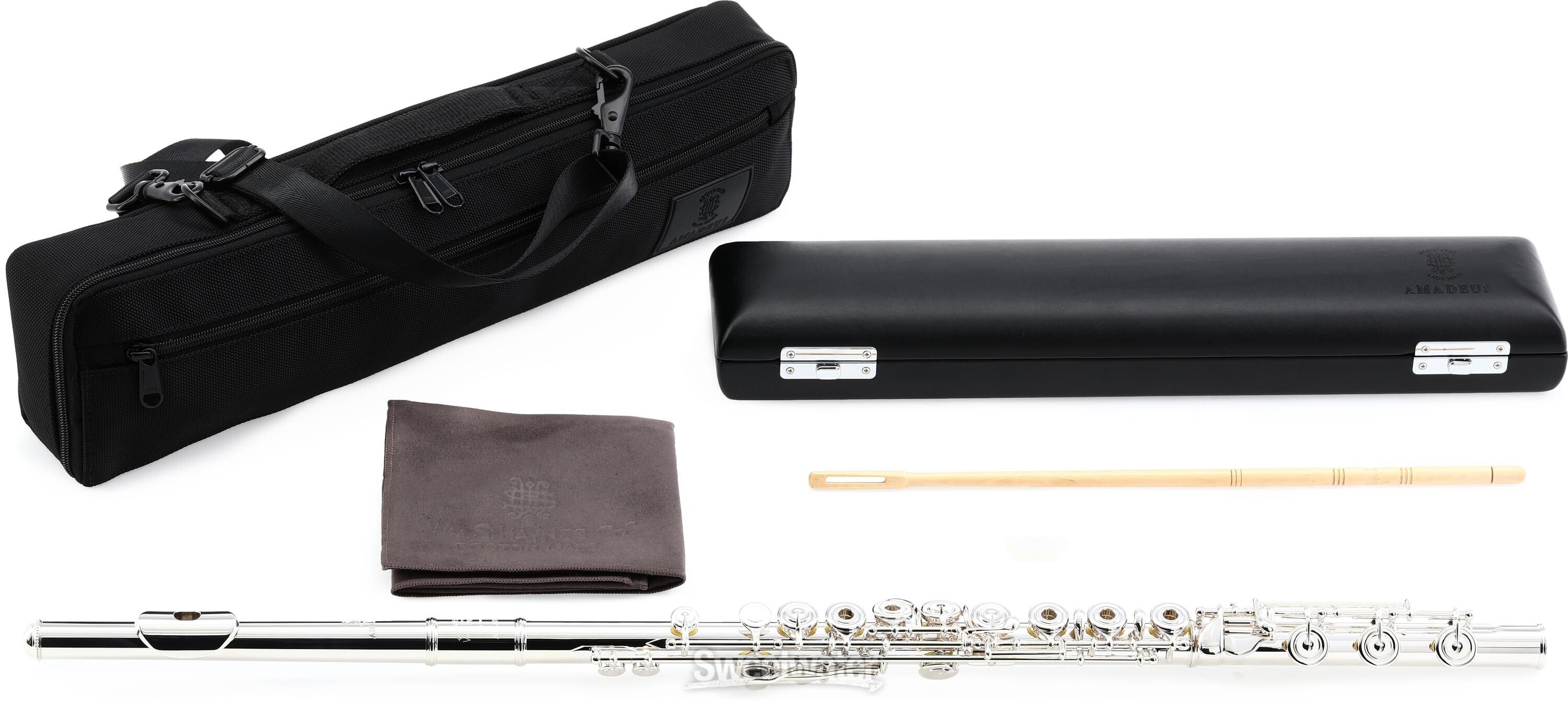 Wm. S. Haynes AF680 Amadeus Intermediate Flute with Offset G Key System, Split  E Mechanism, and B Footjoint Sweetwater