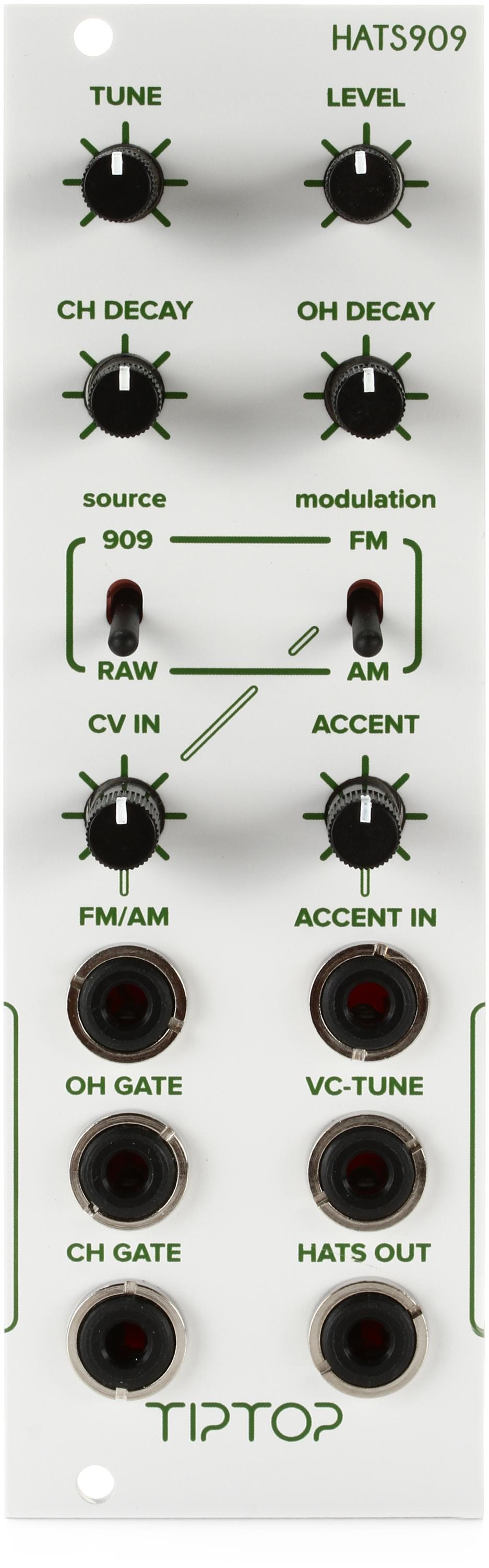 Tiptop Audio HATS909 Eurorack Hi-hats Module