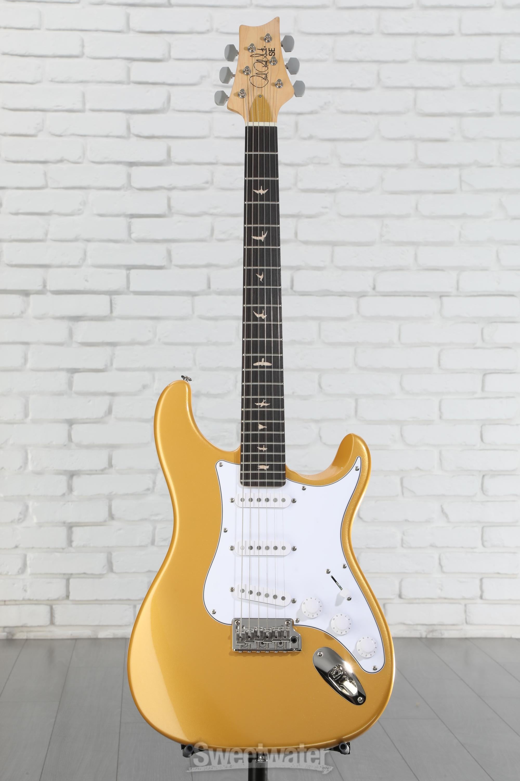 PRS SE Silver Sky Electric Guitar - Gold Spark, Sweetwater Exclusive