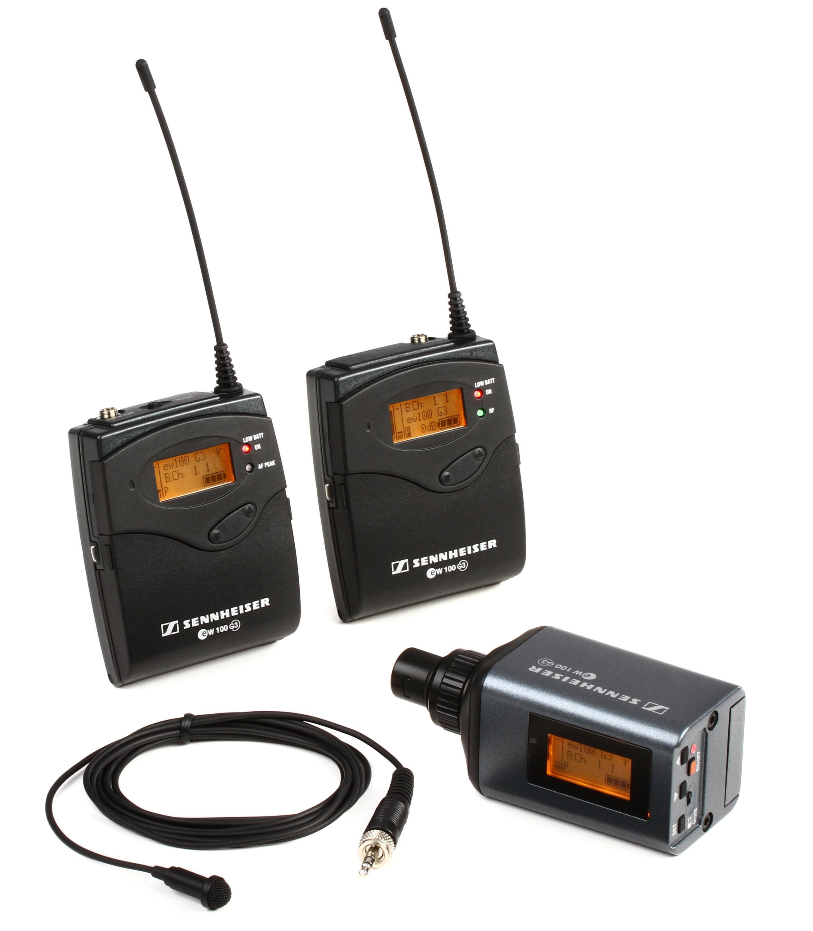 Sennheiser EW 100-ENG G3 Camera Broadcast Wireless Microphone Set
