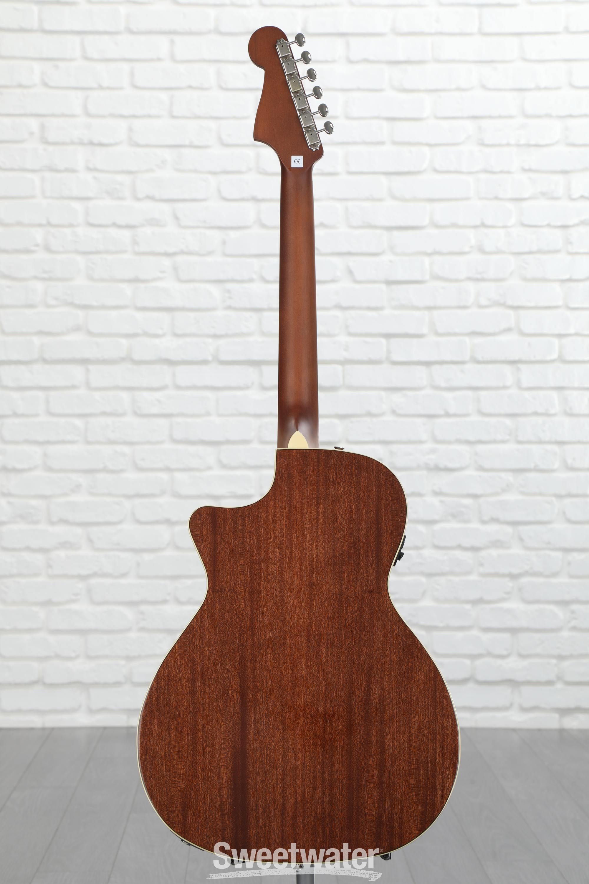 Fender Newporter Player Acoustic-Electric Guitar - Sunburst