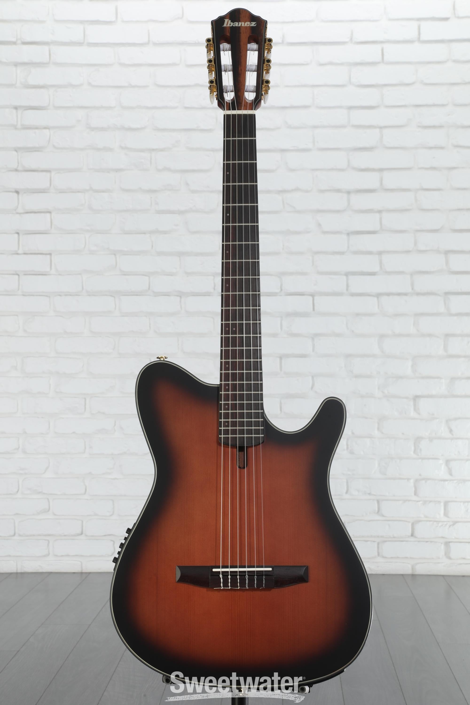 ギター Ibanez FRH10N Amazon.com: Ibanez FRH10N Thinline Nylon Acoustic-electric Guitar