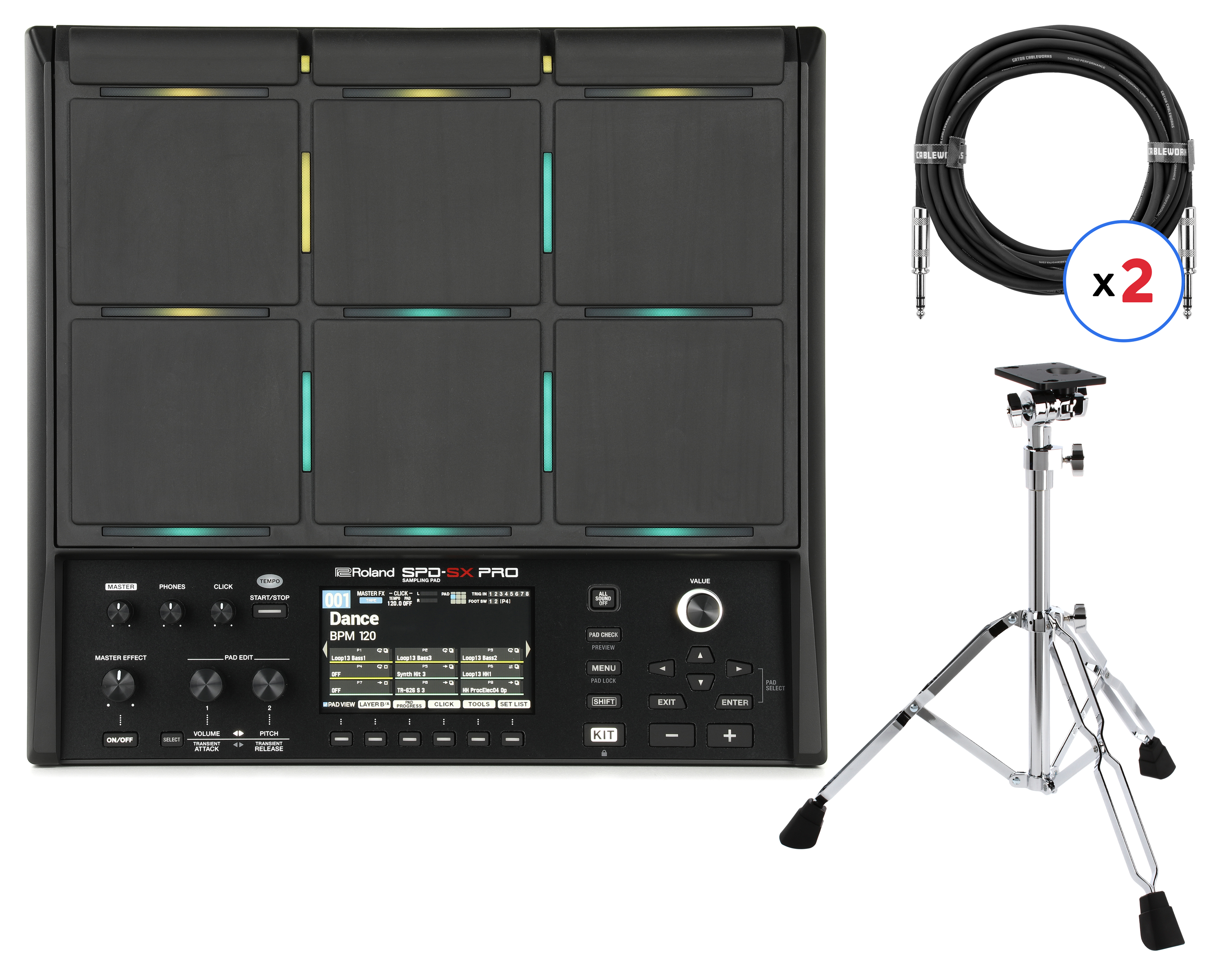 DJ機材 Roland SPD-SX + PDS-10 Amazon.com: Roland SPD-SX Percussion Sampling Pad with 4GB