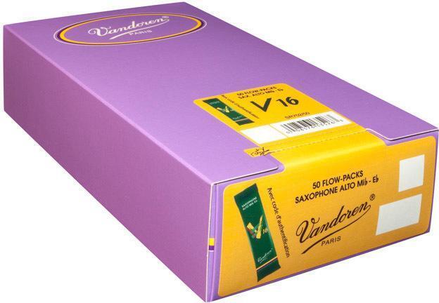 Photo of Vandoren SR7035/50 - V16 Alto Saxophone Reeds - 3.5 (50-pack)