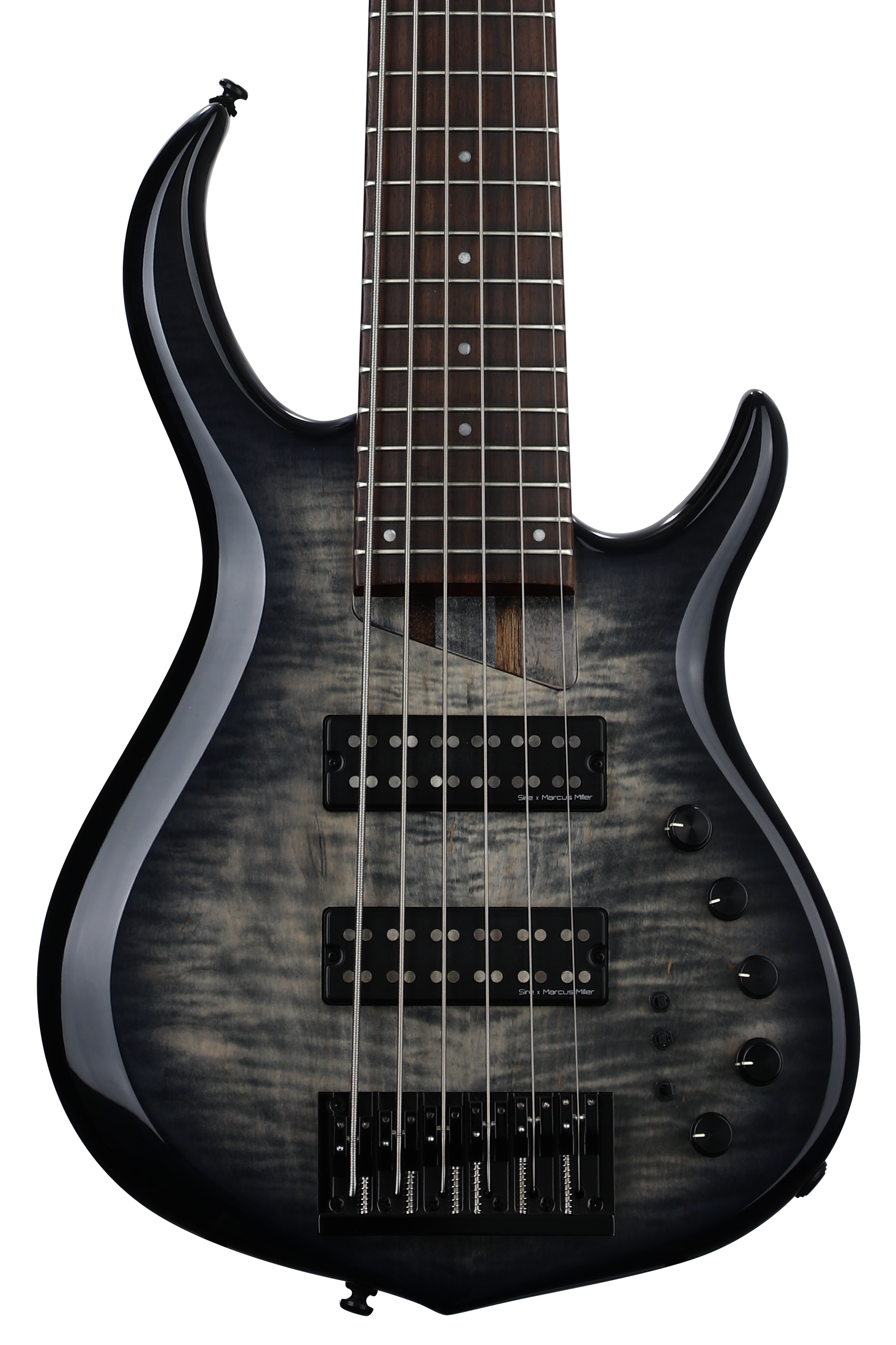 Sire Marcus Miller M7 6-string Bass Guitar - Transparent Black